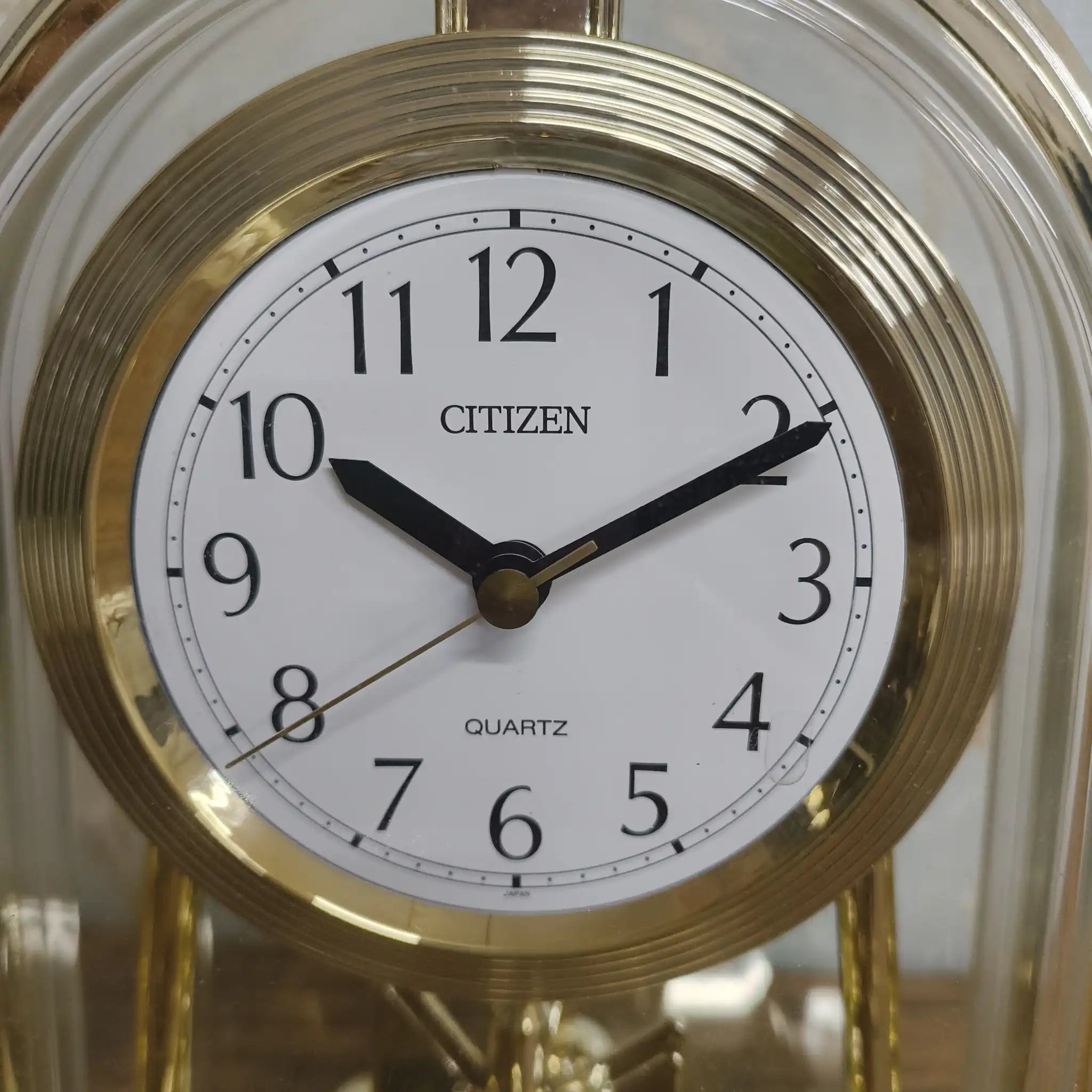 【再利用】座钟/ Citizen(西铁城)/ 1990-2000年代/塑料/日本/石英,旋转装饰,高尔夫球场纪念