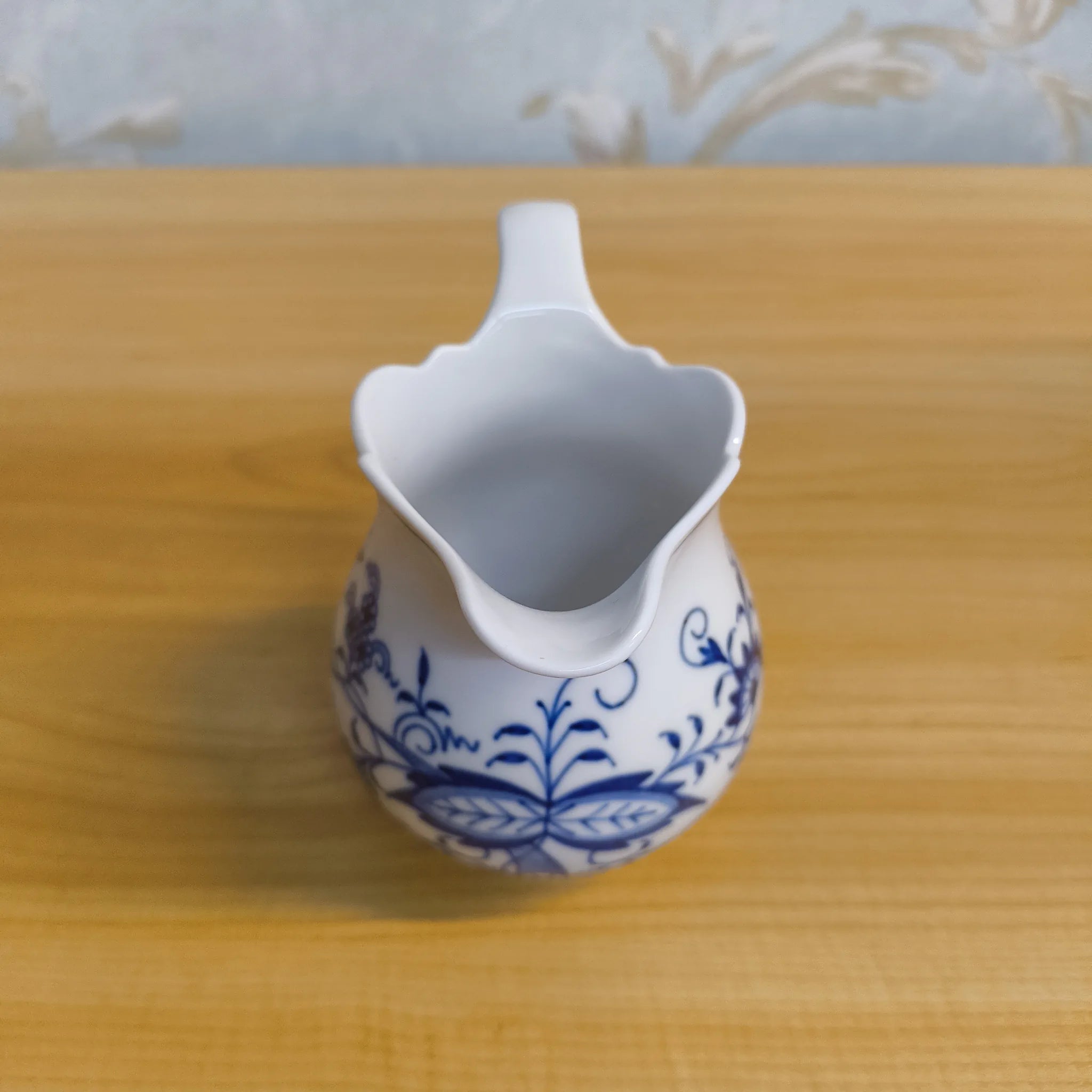 【リユース】 ティーセット (ティーポット, クリーマー, シュガーポット) / Meissen (マイセン) / Blue Onion / 推定20C後期 / 磁器 / ドイツ