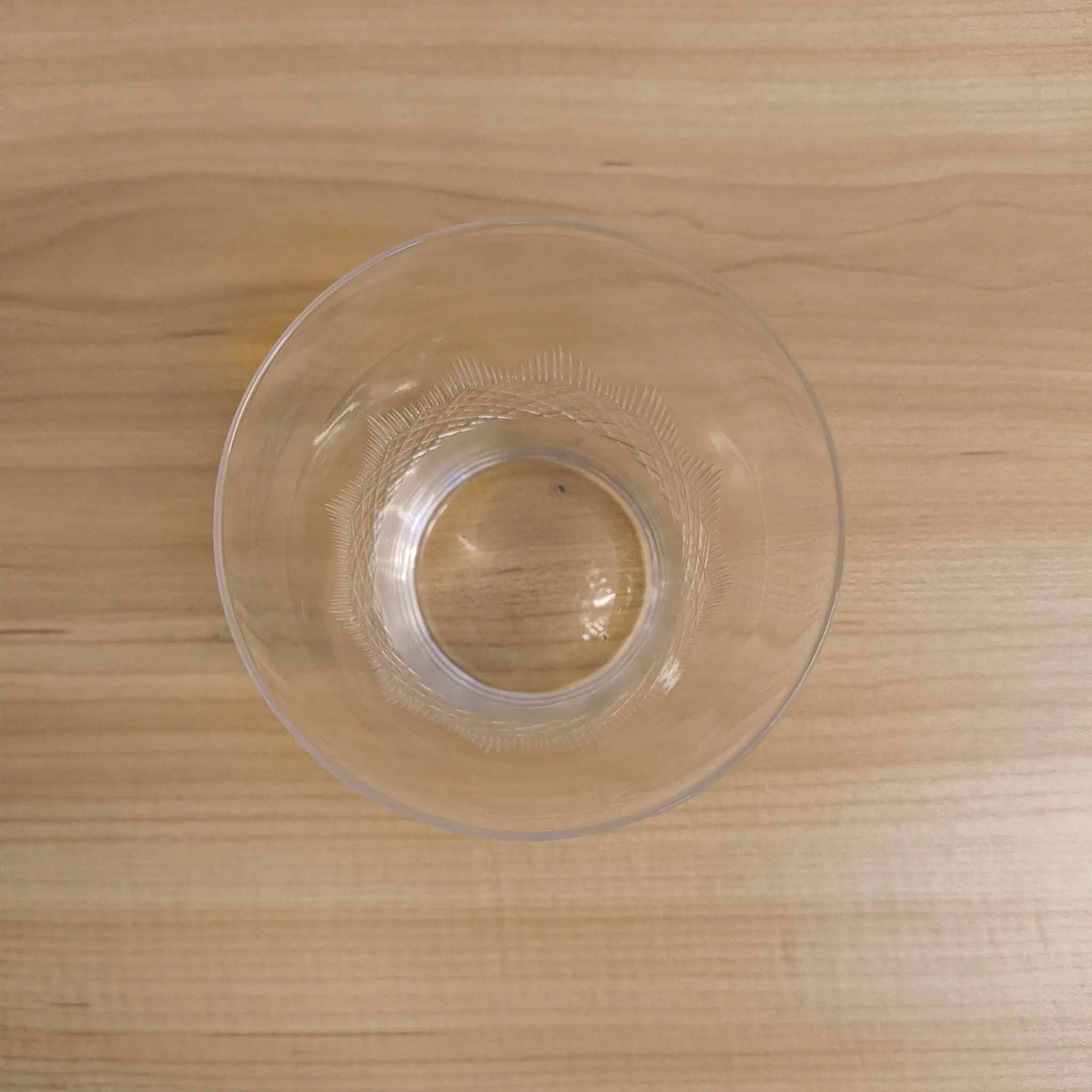 【ビンテージ】 グラス / 推定20C前中期 / ガラス / ヨーロッパ / カットガラス, ダイヤモンドカット