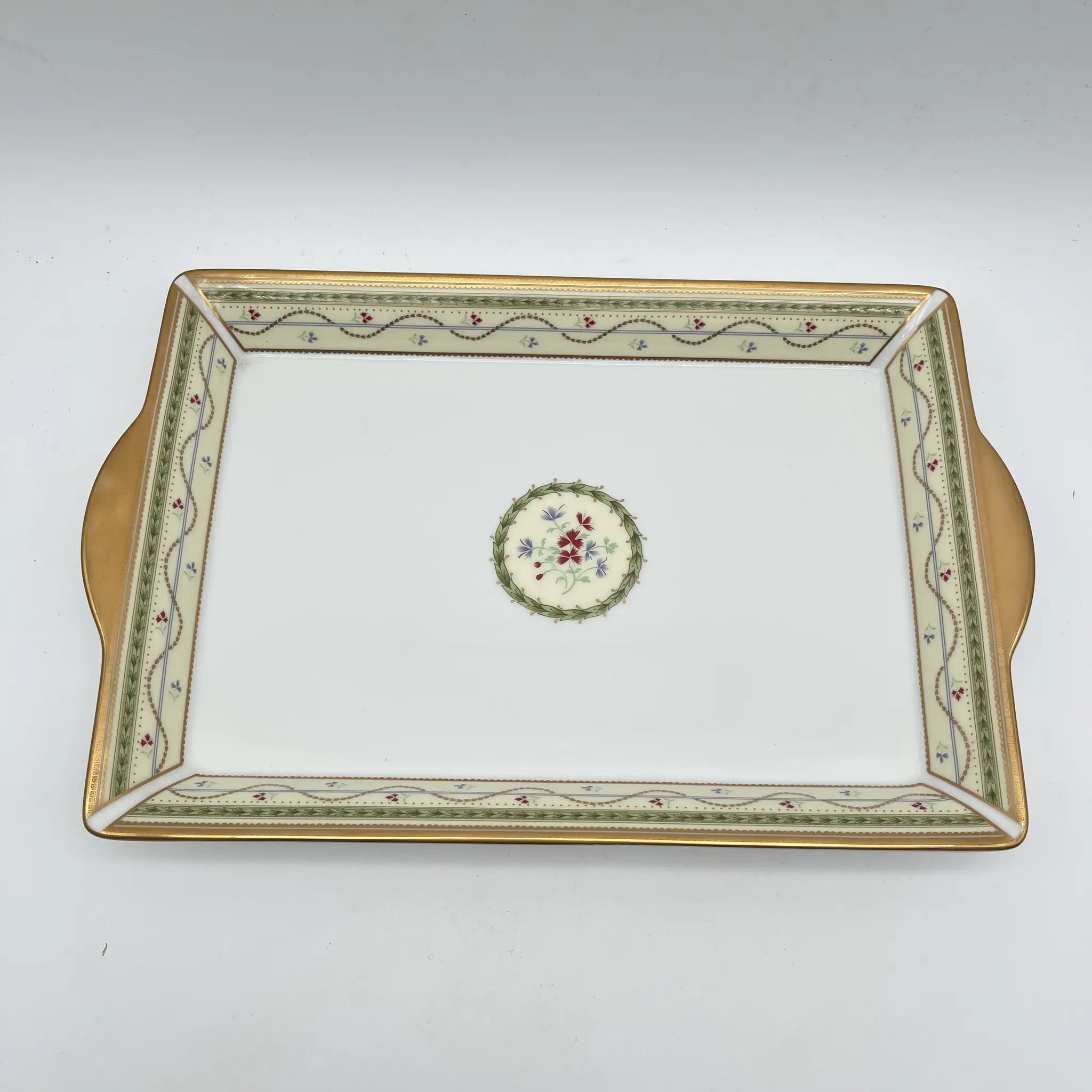 【リユース】 オブロングトレイ / NARUMI(ナルミ) / Bone China / 日本