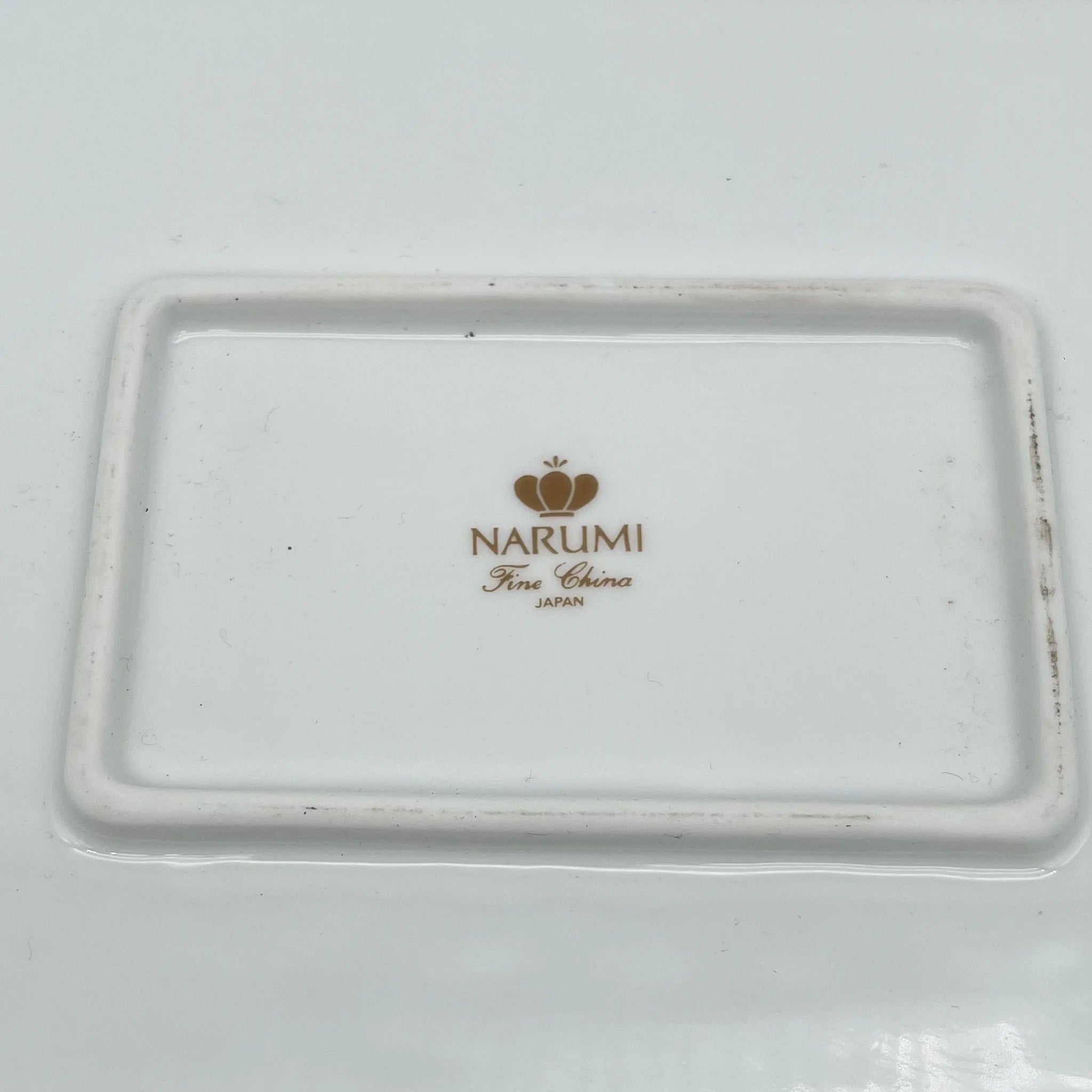 【リユース】 オブロングトレイ / NARUMI(ナルミ) / Bone China / 日本