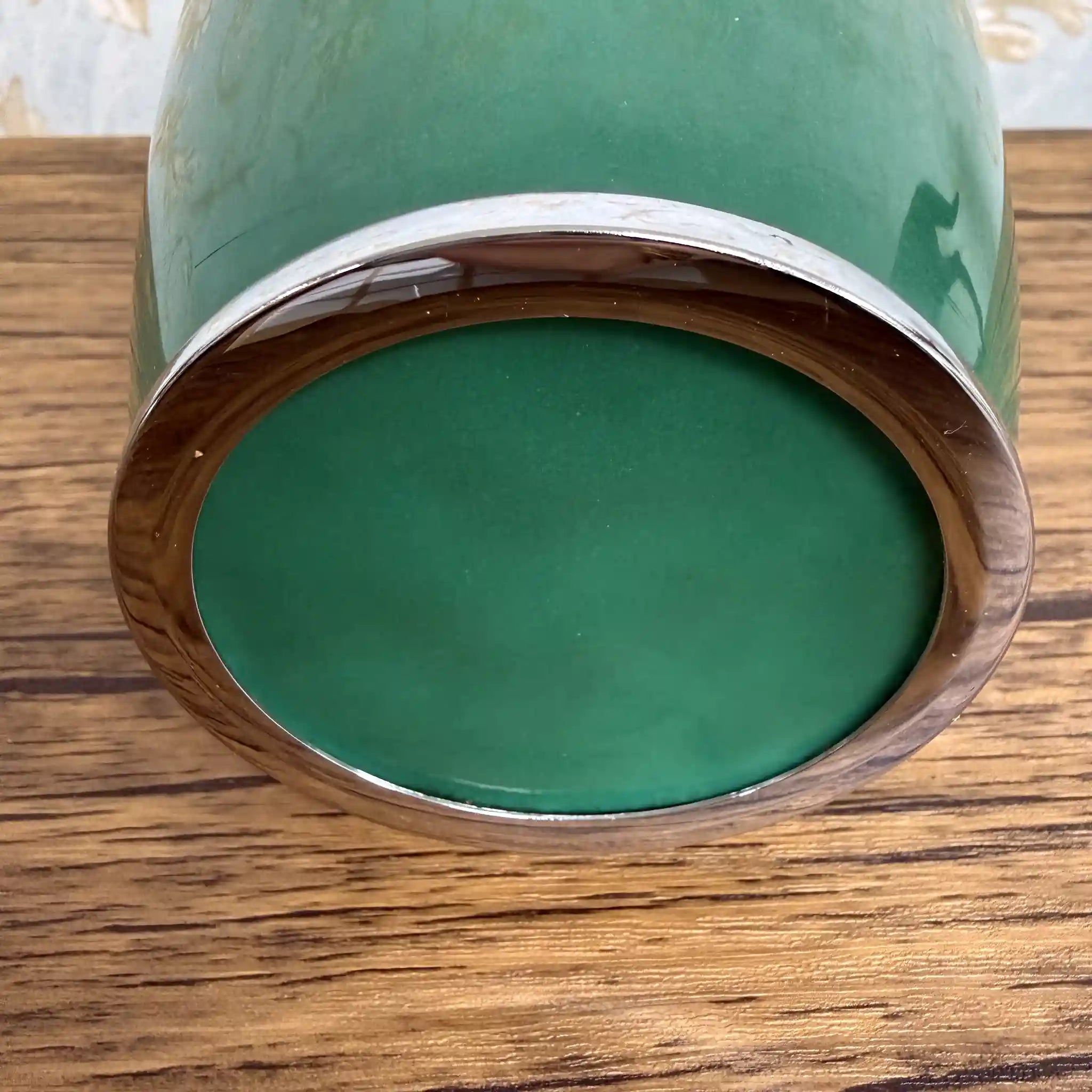 【リユース】 花瓶 / 磁器 / 日本 / 牡丹唐草文