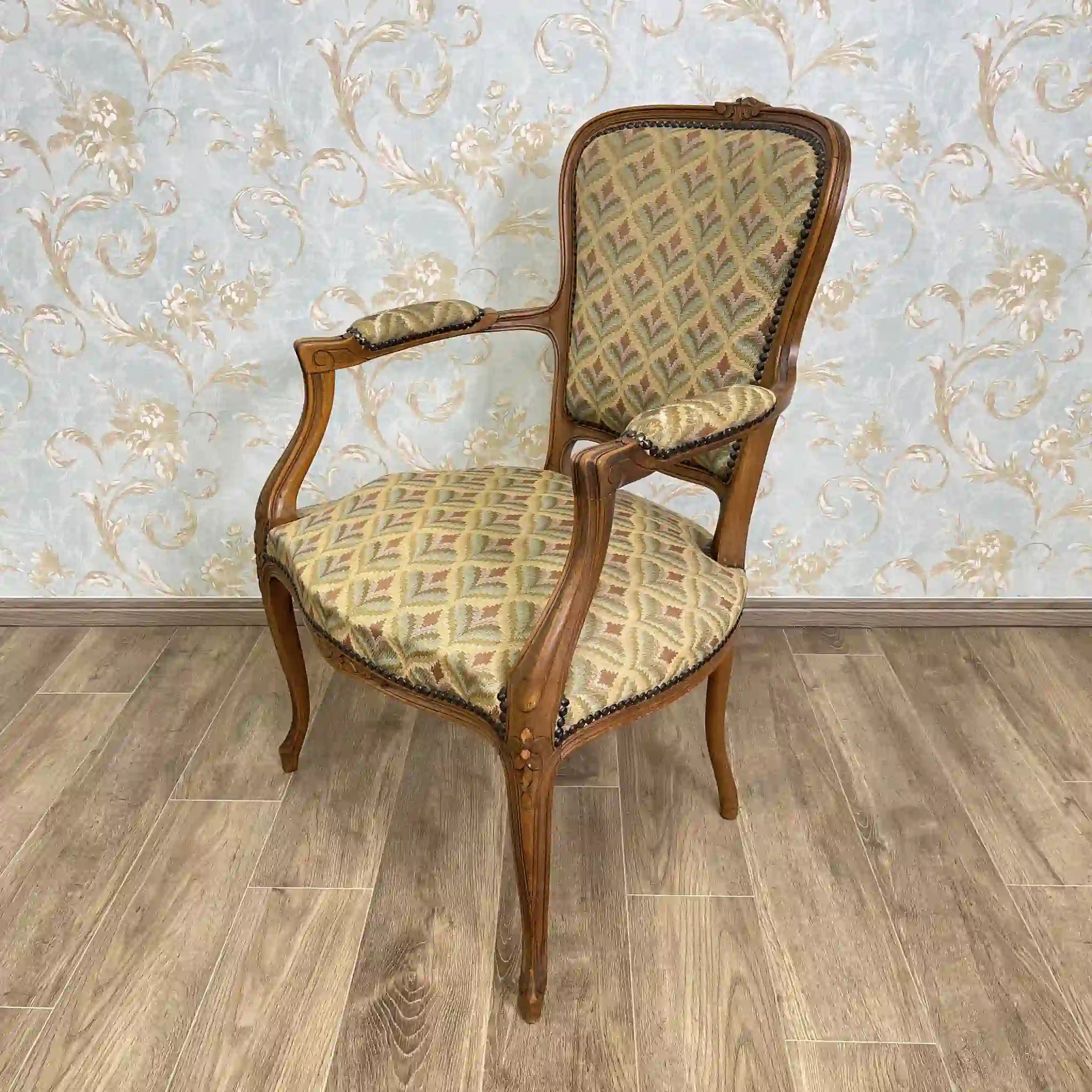 【アンティーク】 アームチェア / ロココ様式 / イギリス
