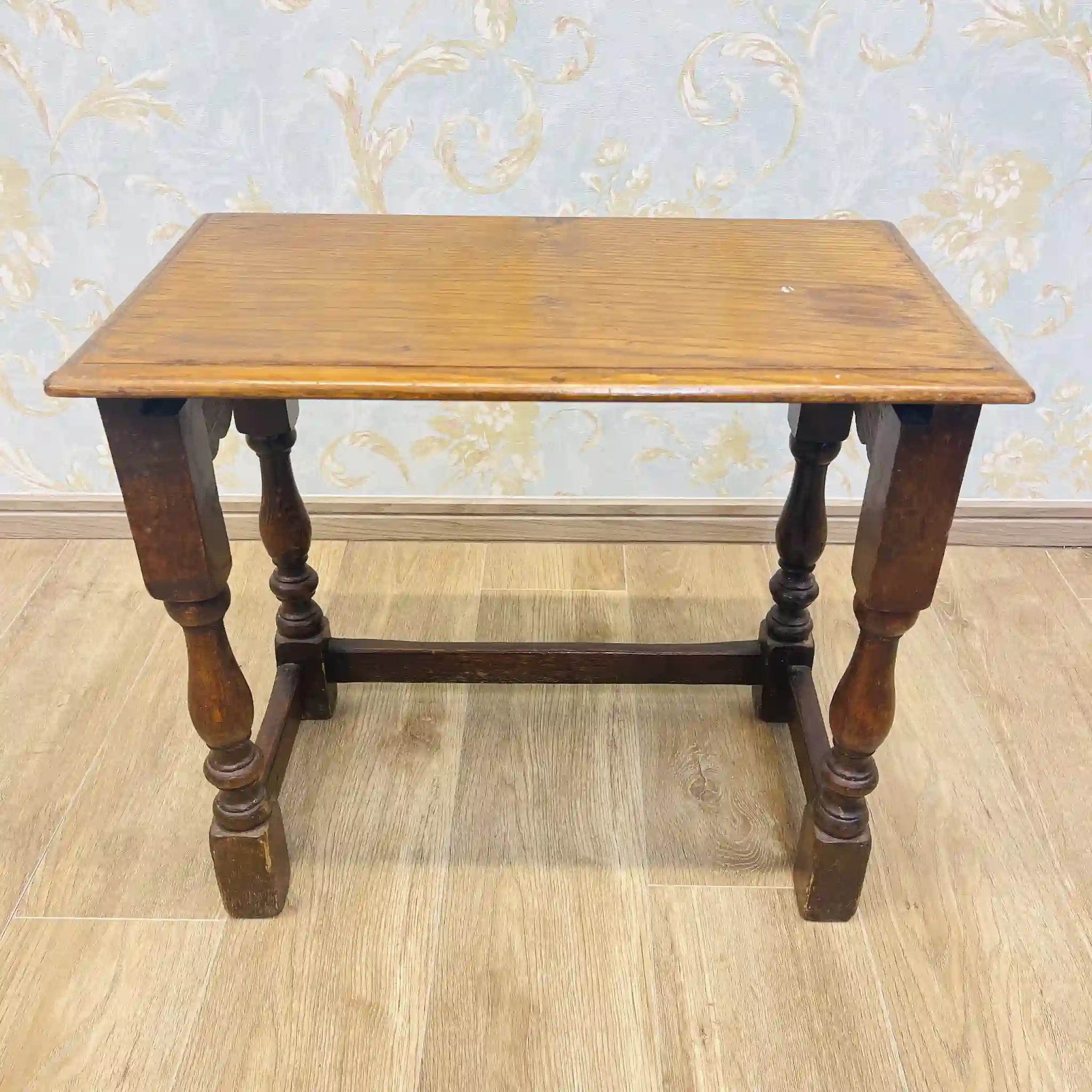 【アンティーク】 サイドテーブル / ジャコビアン様式 / イギリス / ろくろ細工,ターニングレッグ