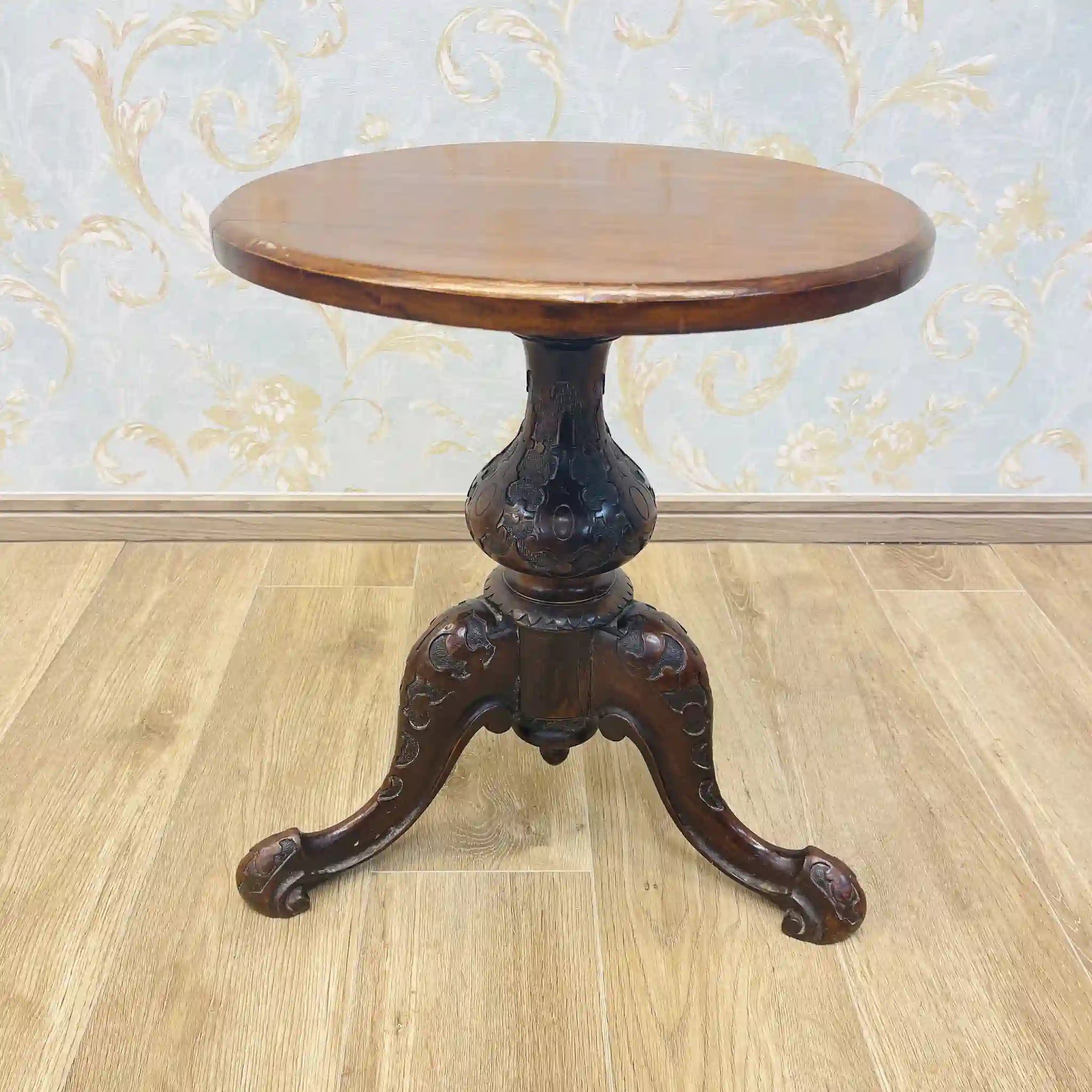 【アンティーク】 オケージョナルテーブル / イギリス / トライポッド,カブリオールレッグ