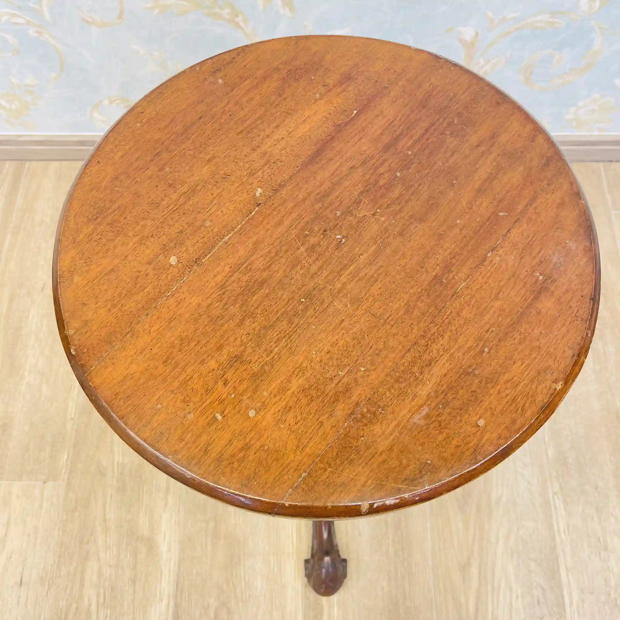 【アンティーク】 オケージョナルテーブル / イギリス / トライポッド,カブリオールレッグ