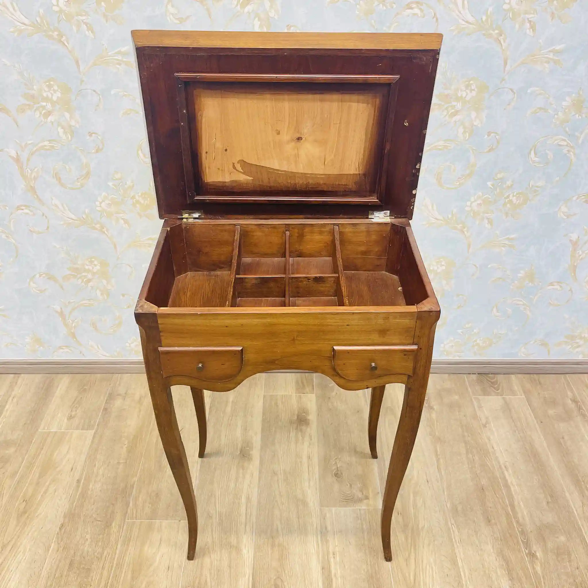 古董餐桌/洛可可風格/法國/貓腿,Rocaille