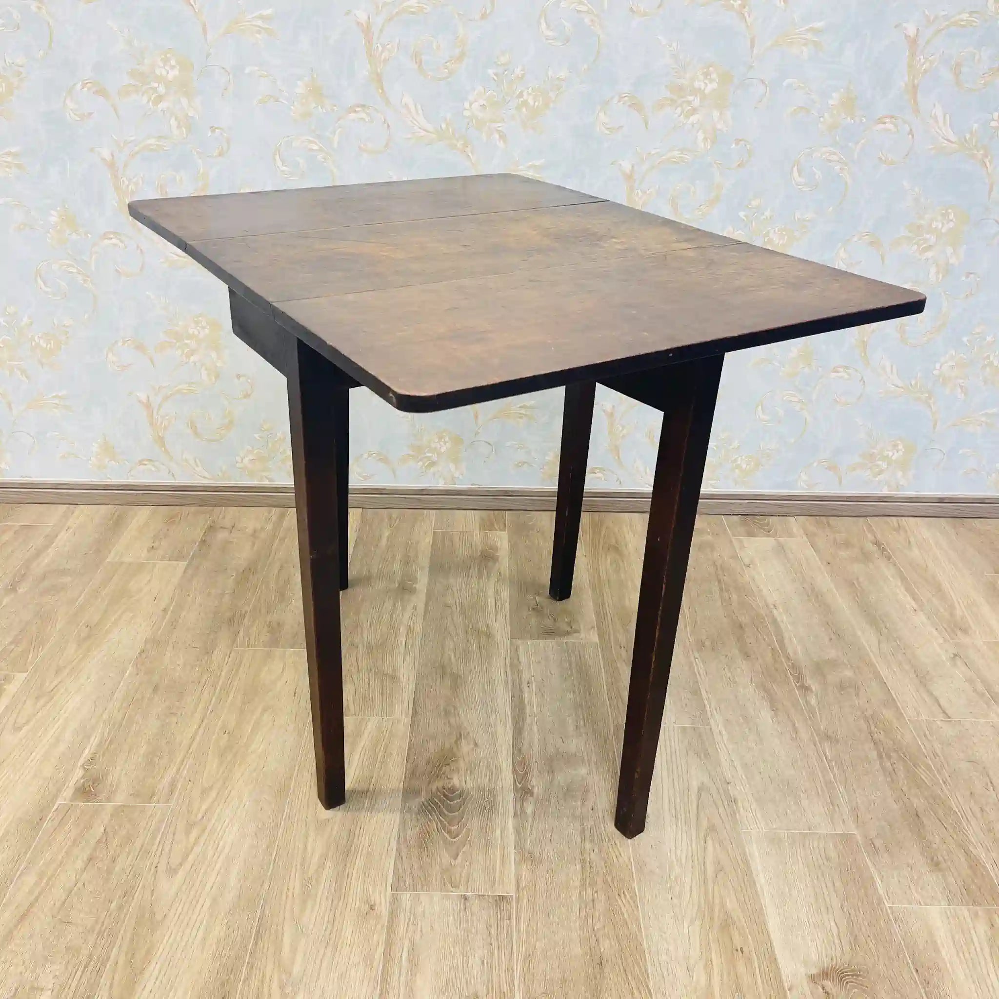 【アンティーク】 ドロップリーフテーブル / カントリースタイル / 19世紀末〜20世紀初頭 / ビーチ材 / イギリス