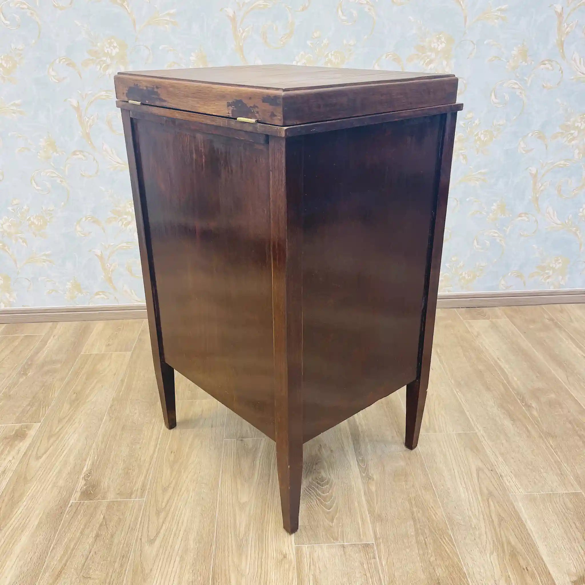 Antique Gramophone / Art Deco / 1910-1930s / Oak / British