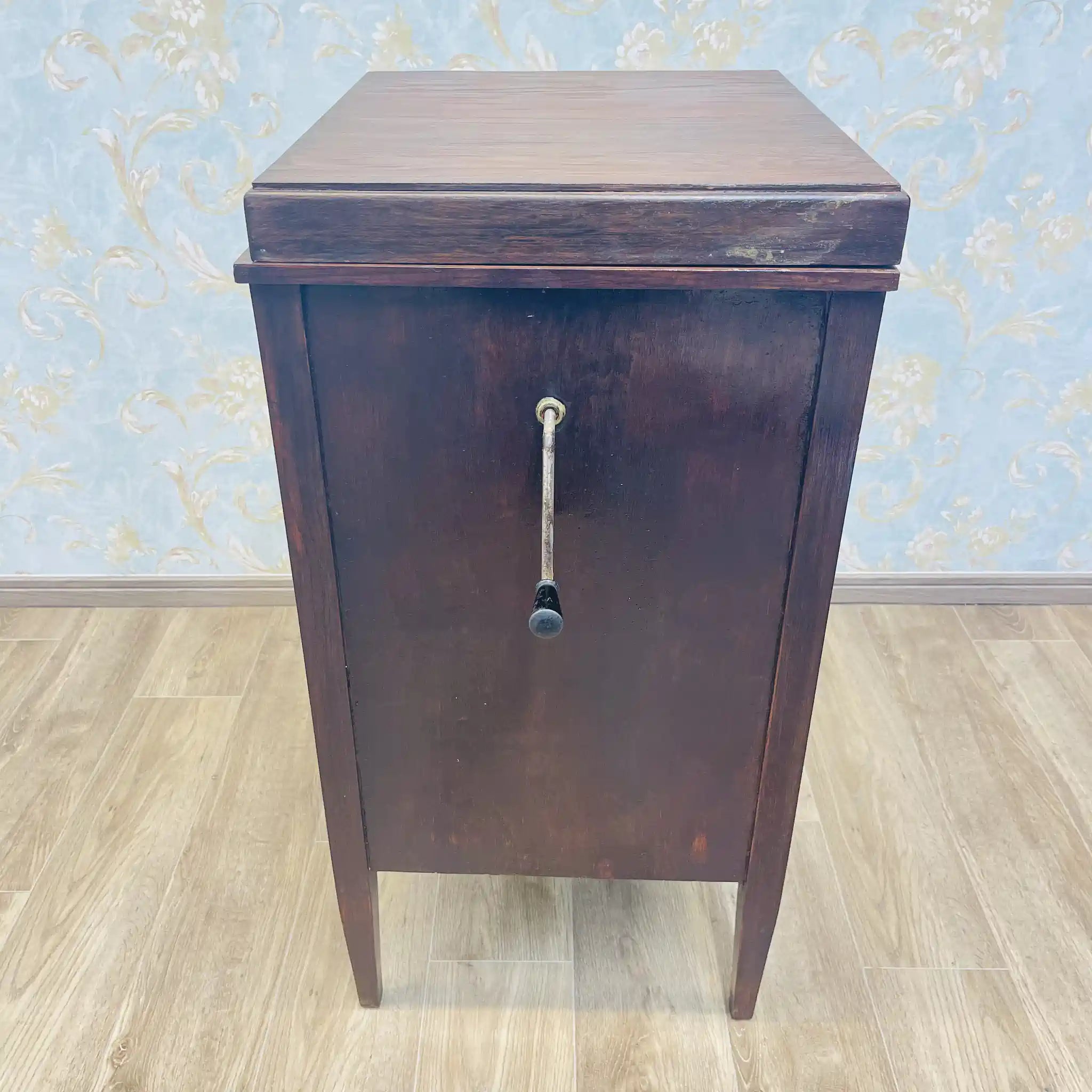Antique Gramophone / Art Deco / 1910-1930s / Oak / British