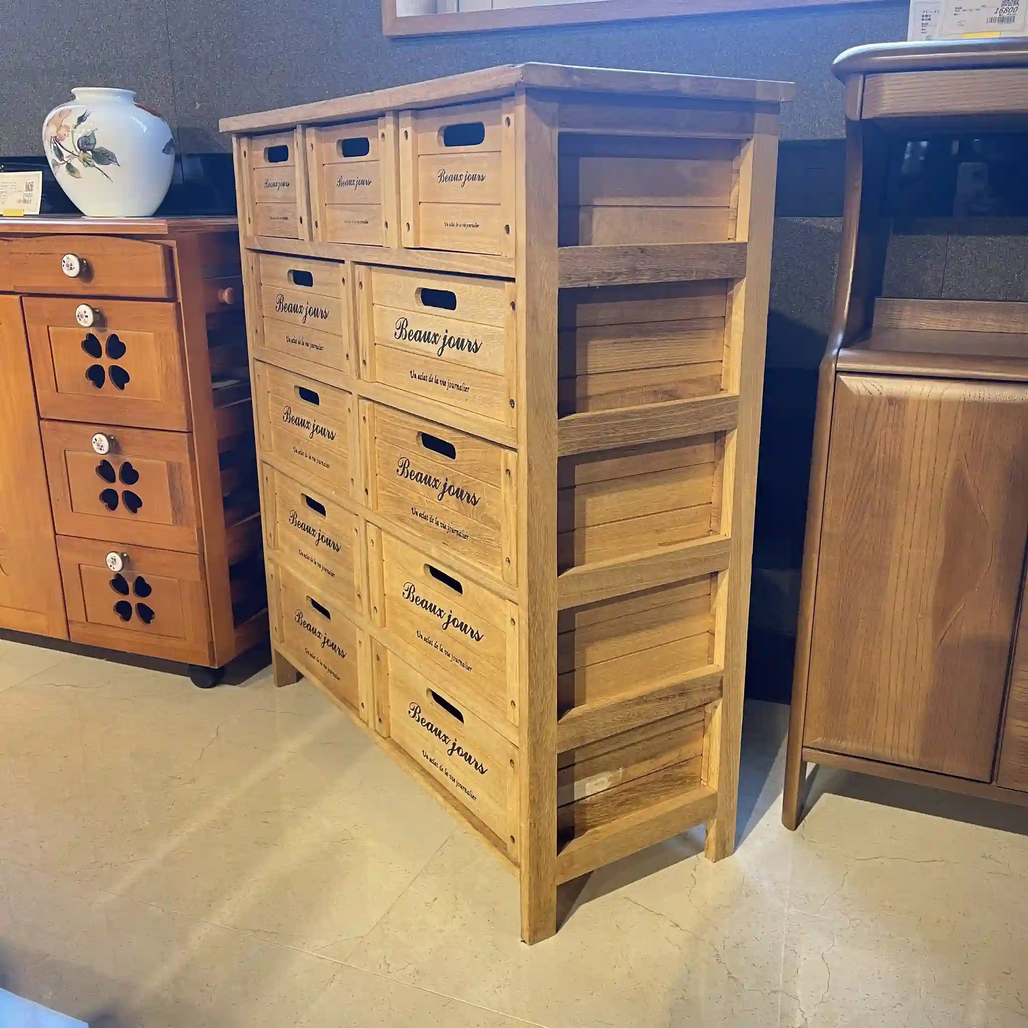 【リユース】 タイルトップチェスト