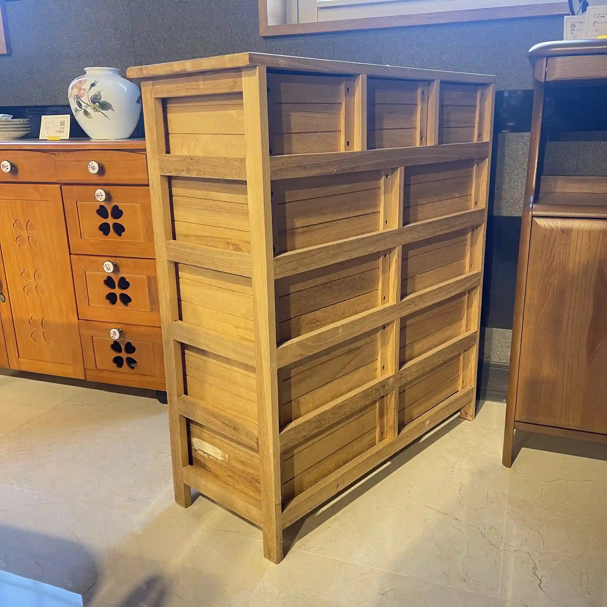 【リユース】 タイルトップチェスト