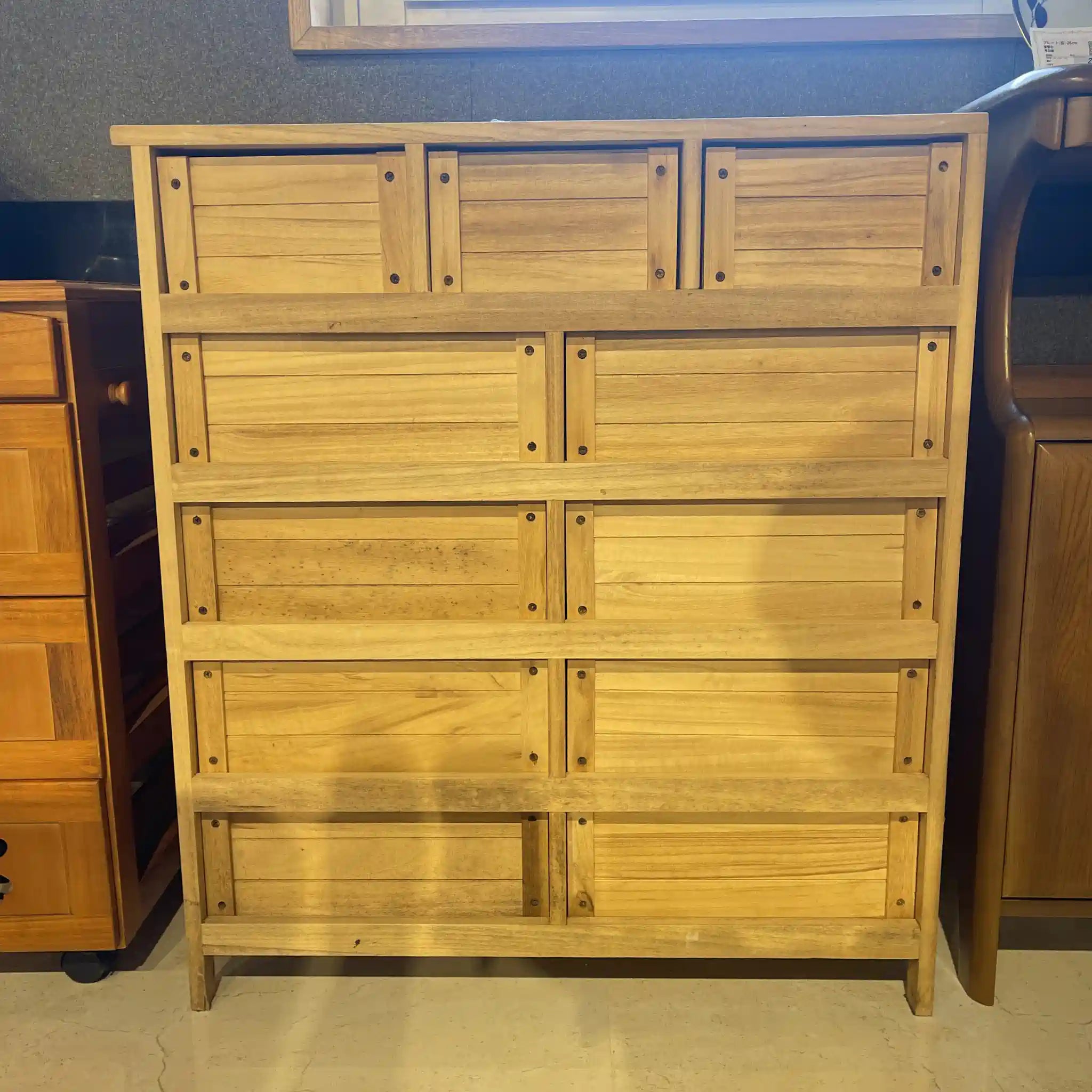 【リユース】 タイルトップチェスト