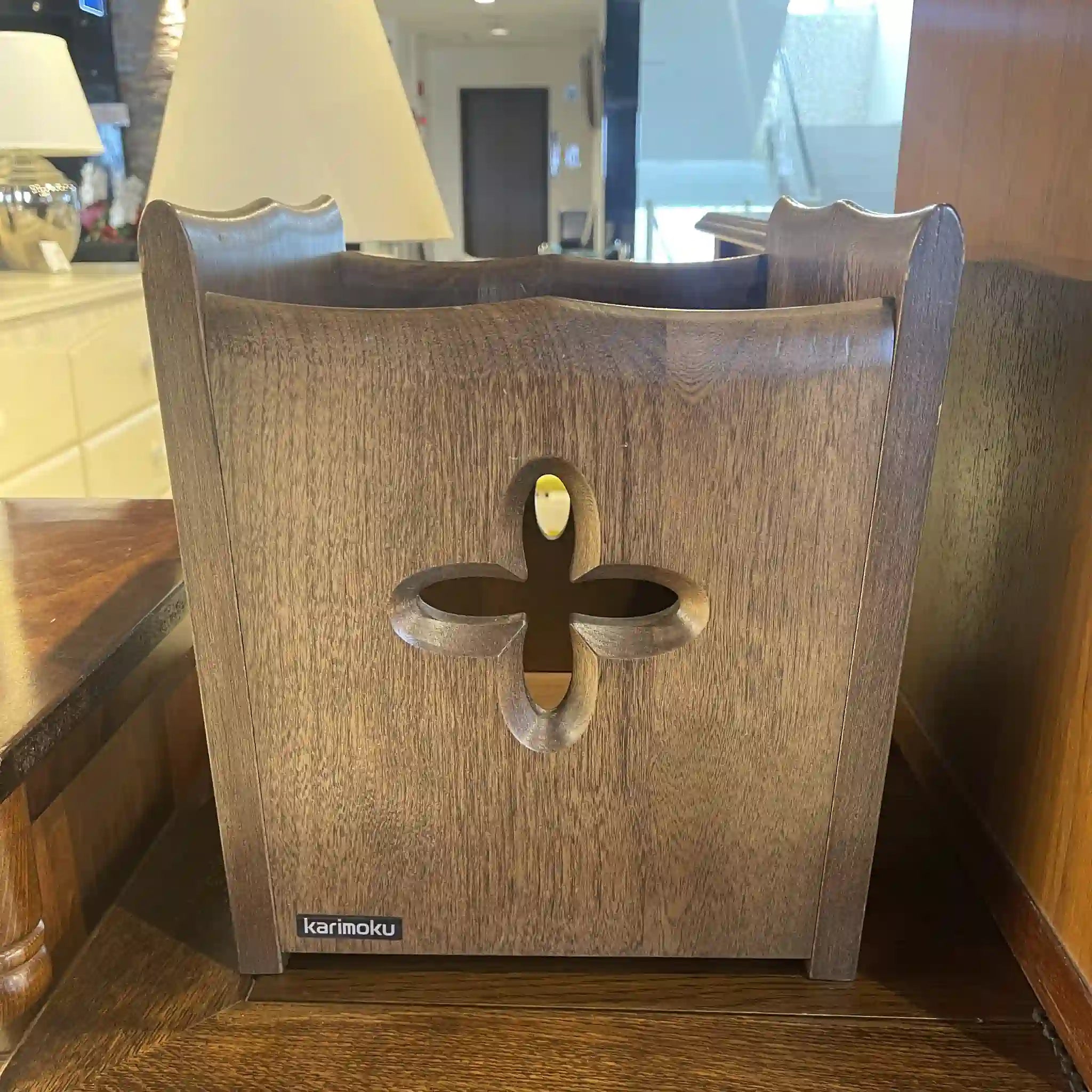 【リユース】 デザイン収納ボックス / カリモク家具