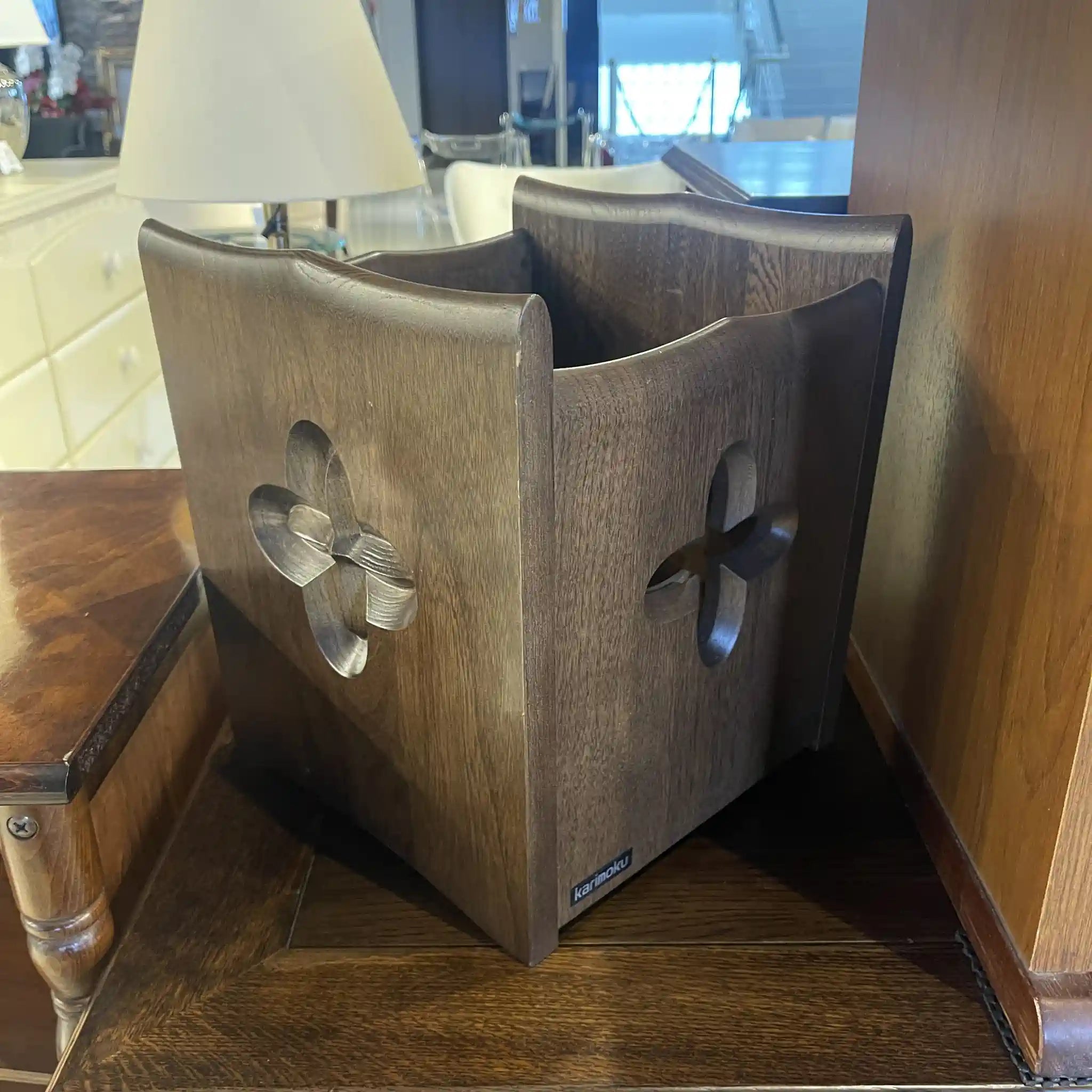 【リユース】 デザイン収納ボックス / カリモク家具