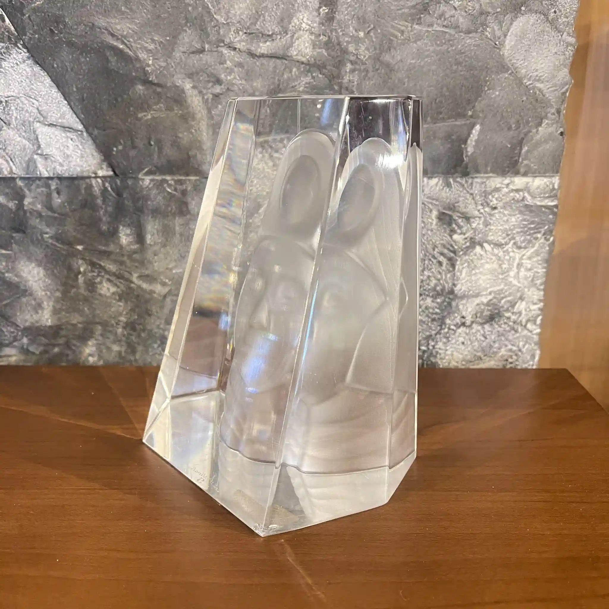 【リユース】 クリスタルオブジェ