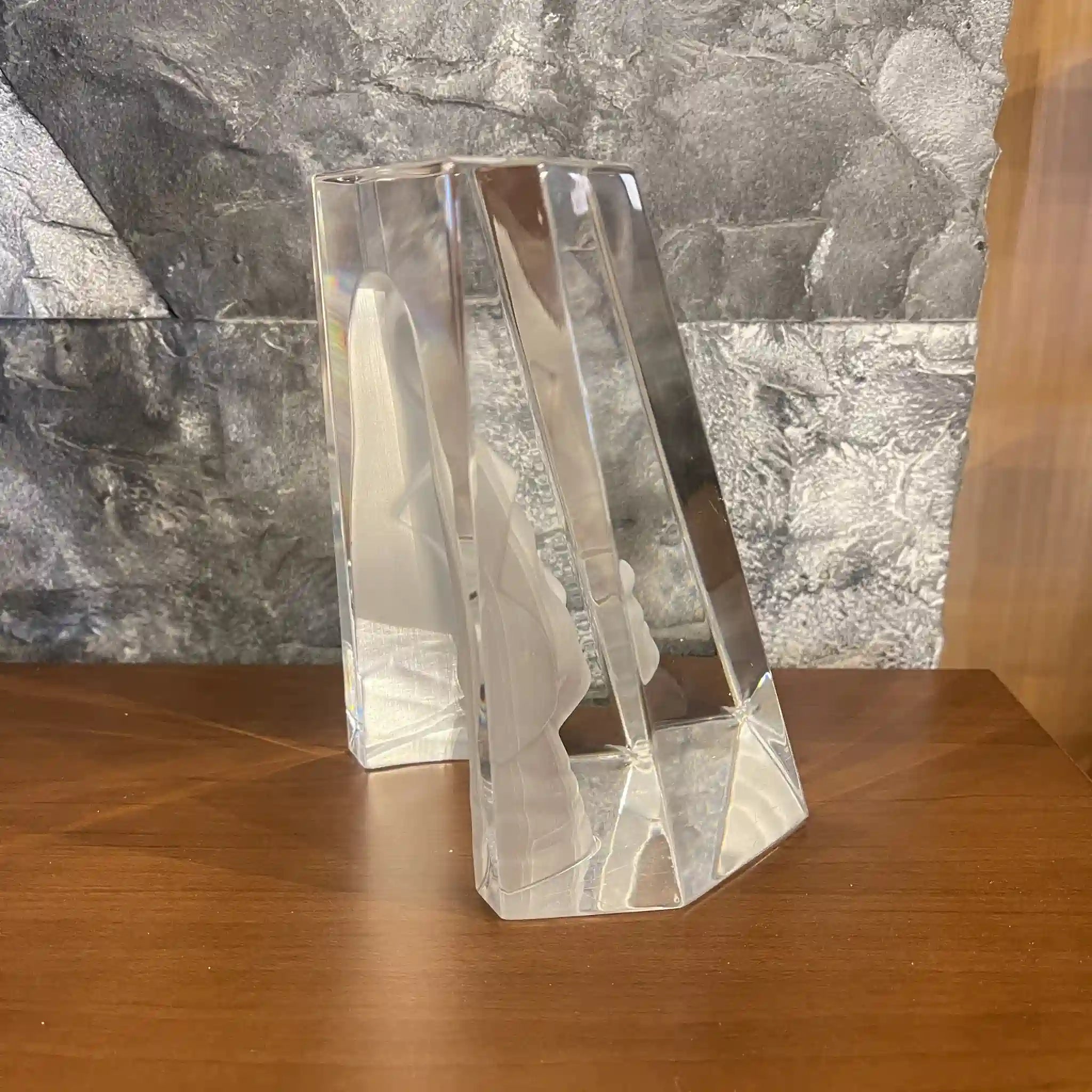 【リユース】 クリスタルオブジェ