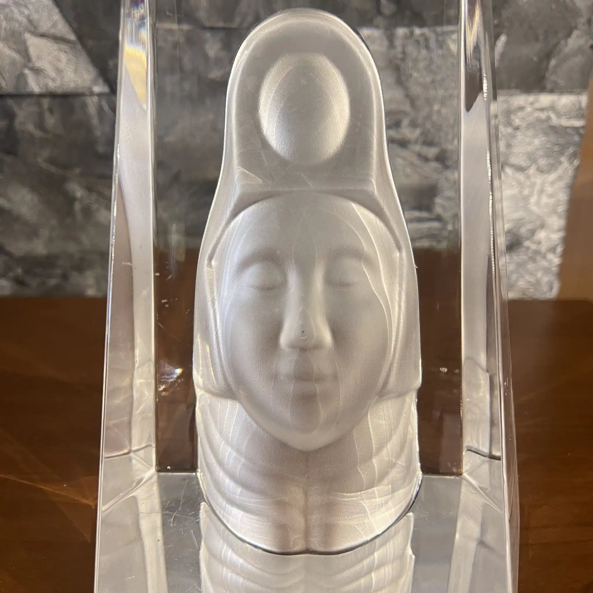 【リユース】 クリスタルオブジェ