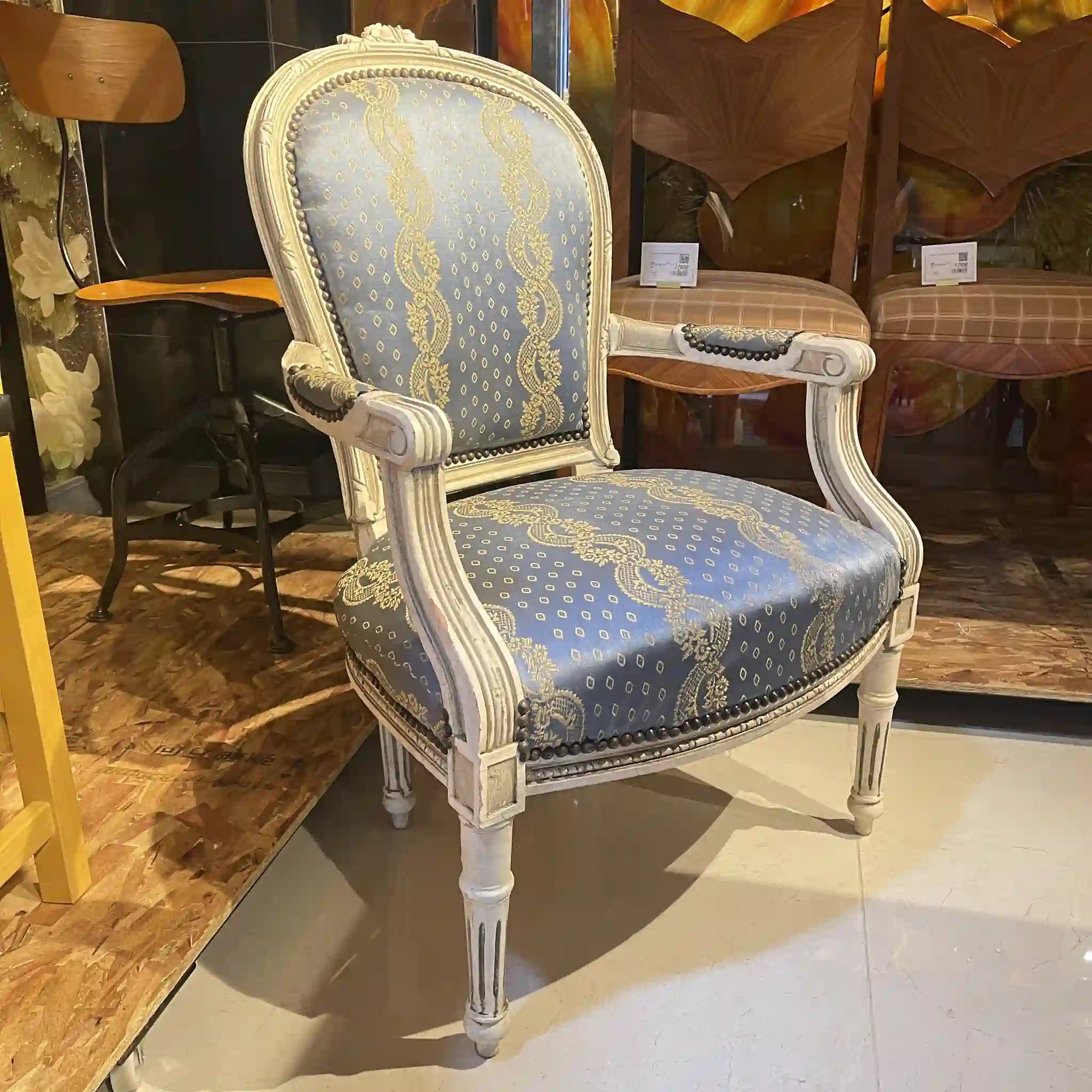 古董路易十六風格扶手椅/法國/