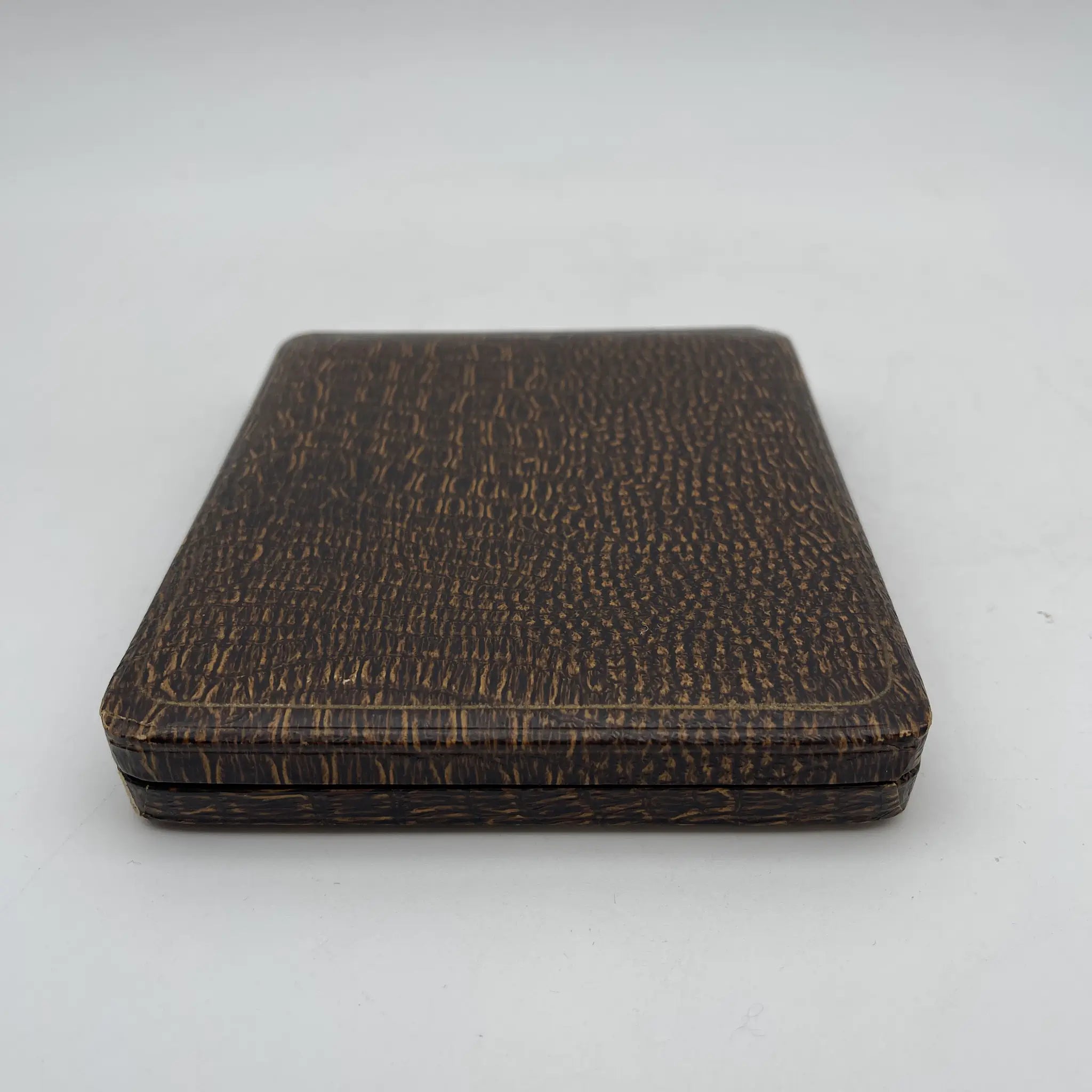 【古董】咖啡匙6p / Maxwell & Sons (Maxwell & Sons) / 1920s /斯特林银/英国/咖啡豆顶部,盒子
