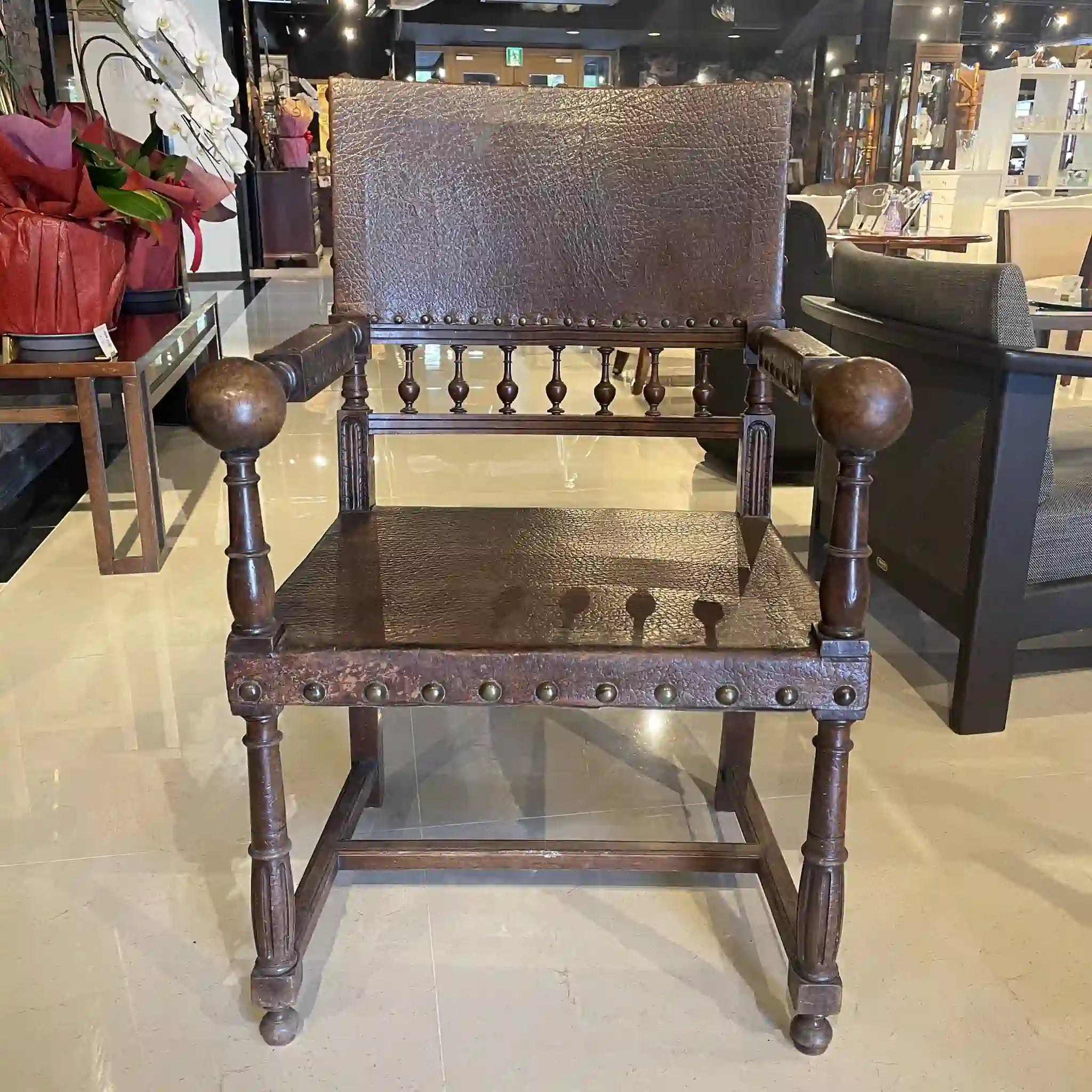 古董亨利二世風格扶手椅/法國/