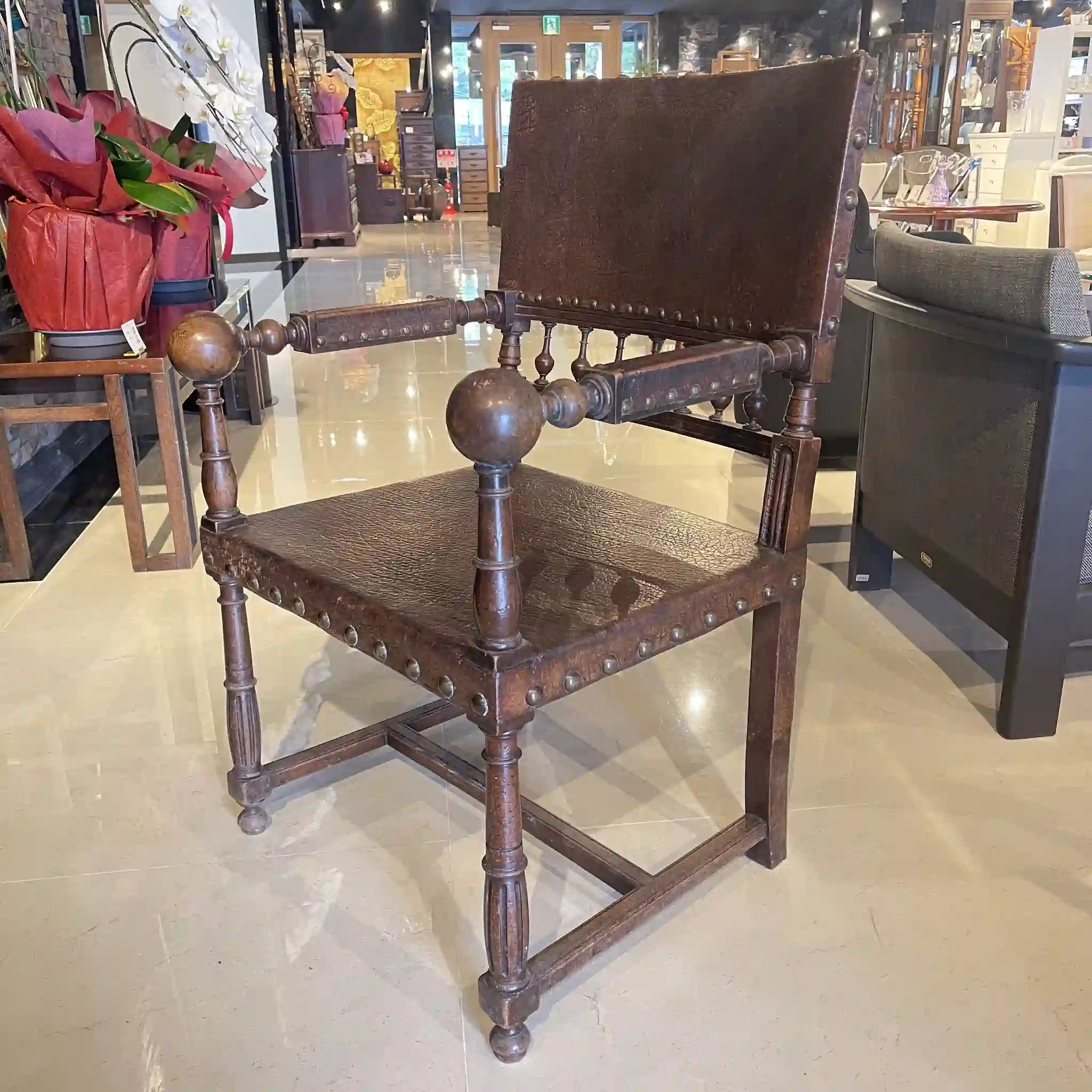 古董亨利二世風格扶手椅/法國/