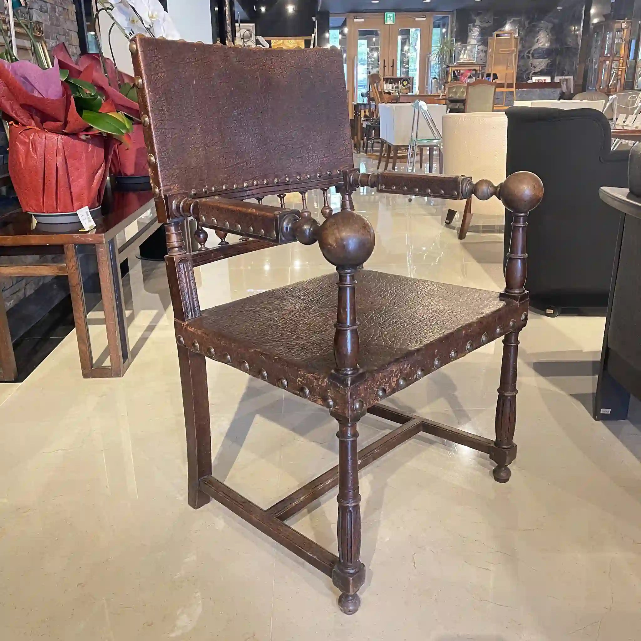 古董亨利二世風格扶手椅/法國/