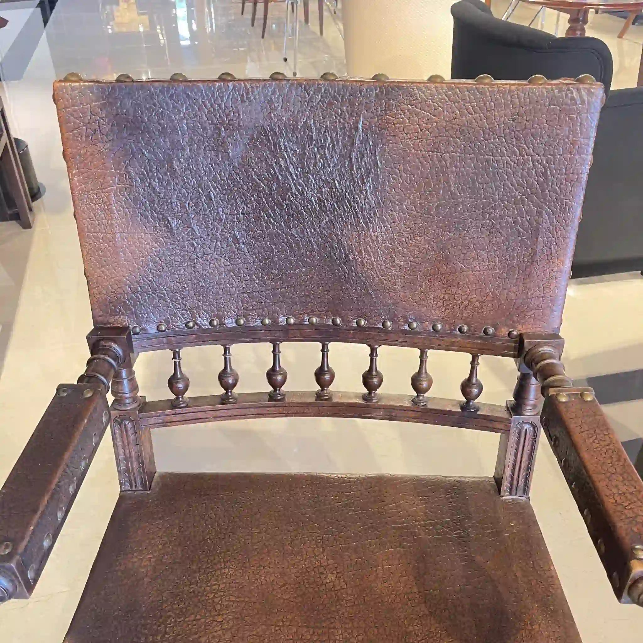 古董亨利二世風格扶手椅/法國/