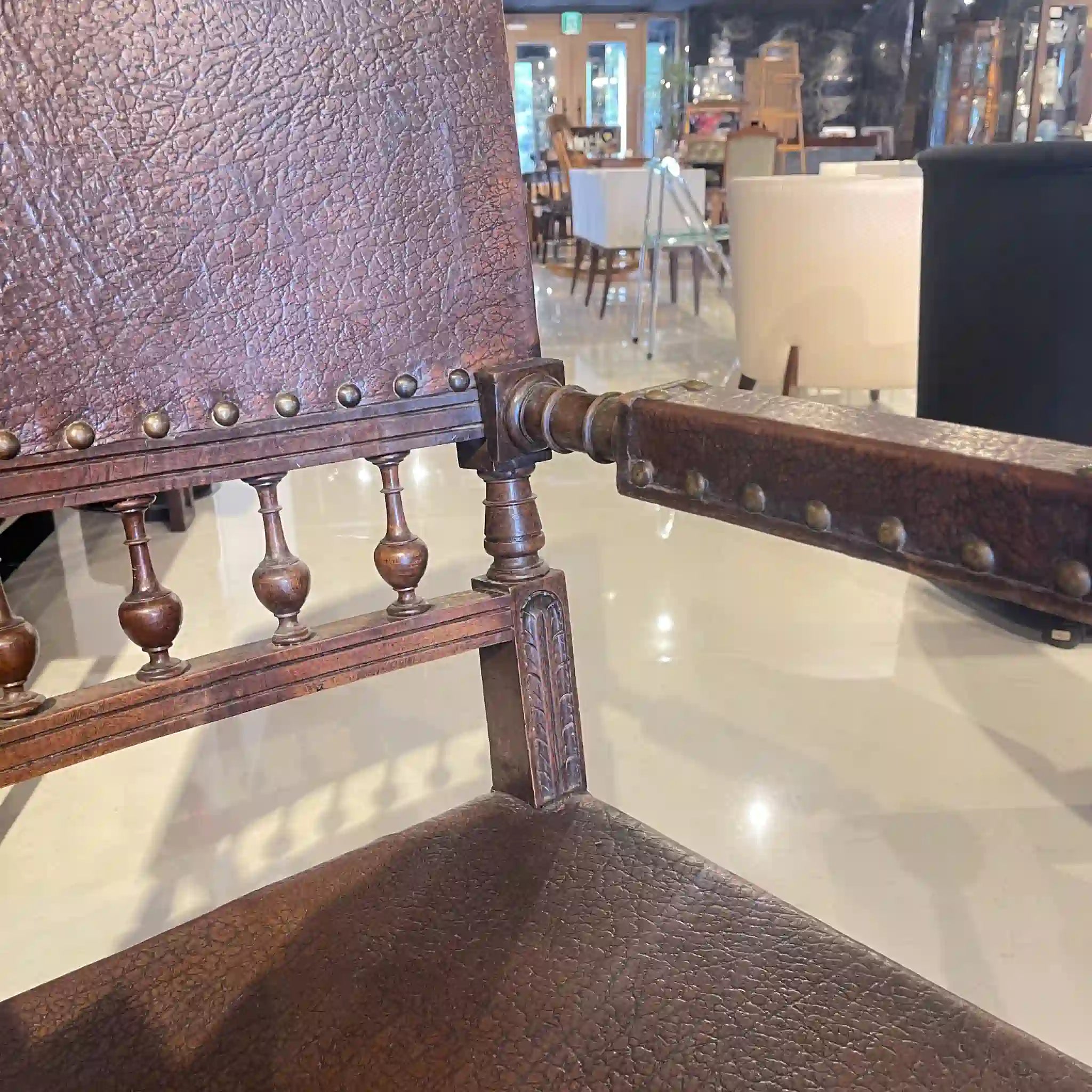 古董亨利二世風格扶手椅/法國/