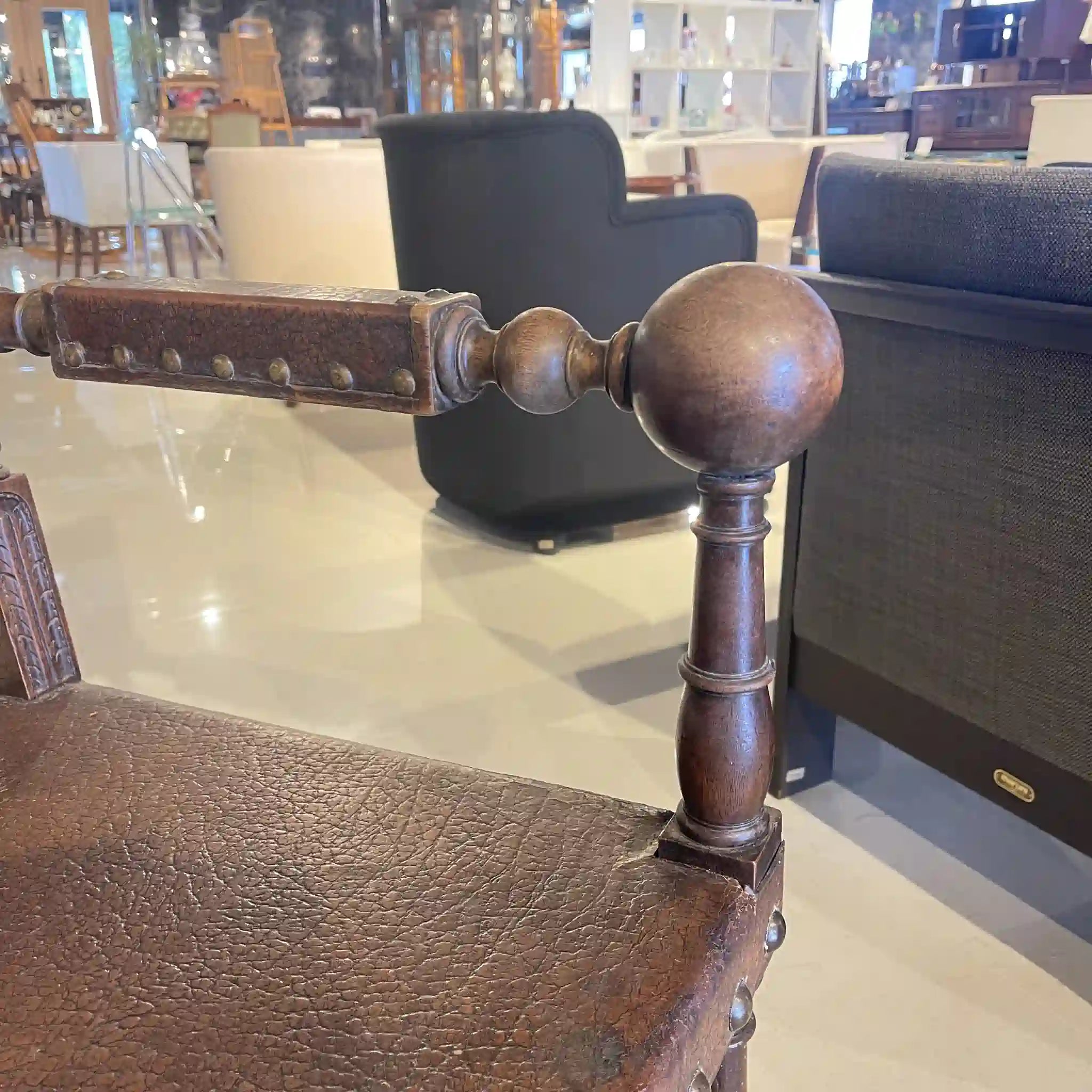 古董亨利二世風格扶手椅/法國/