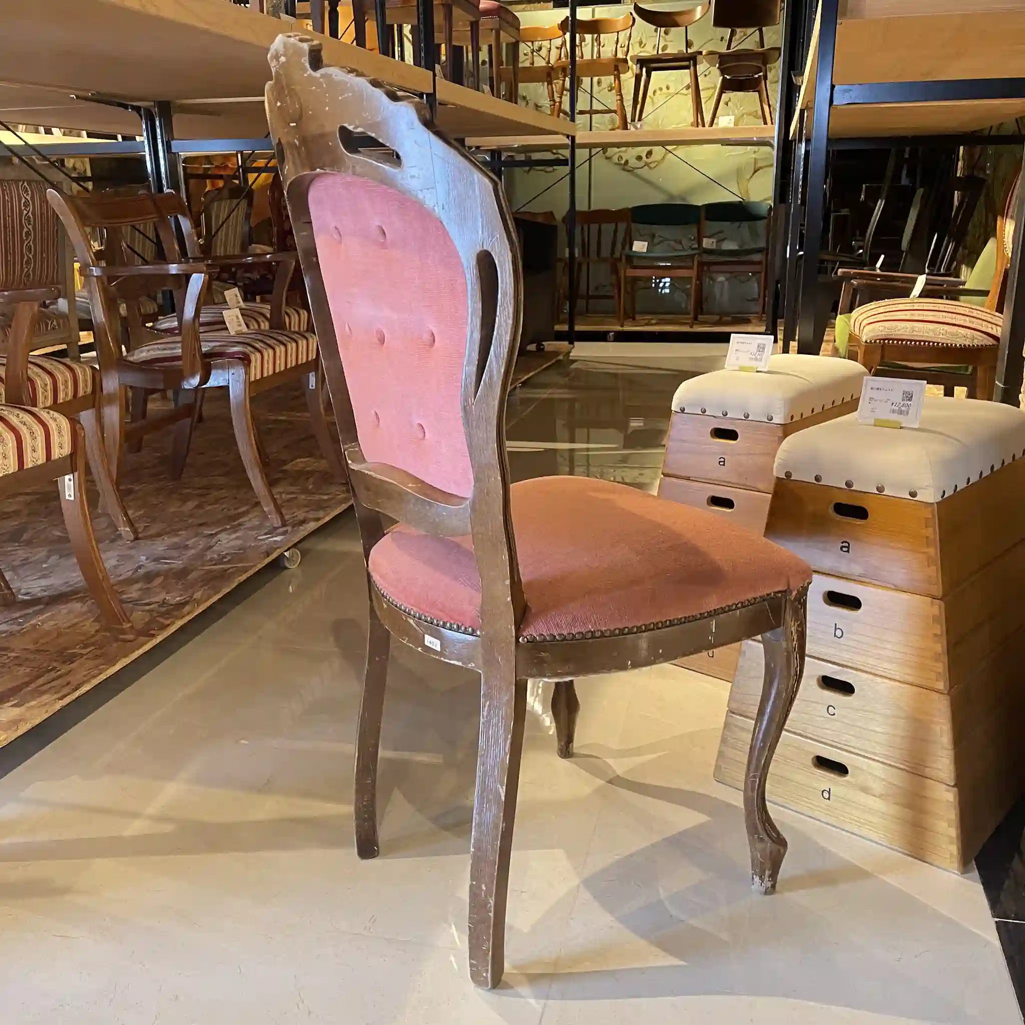 【アンティーク】 アンティーク ダイニングチェア