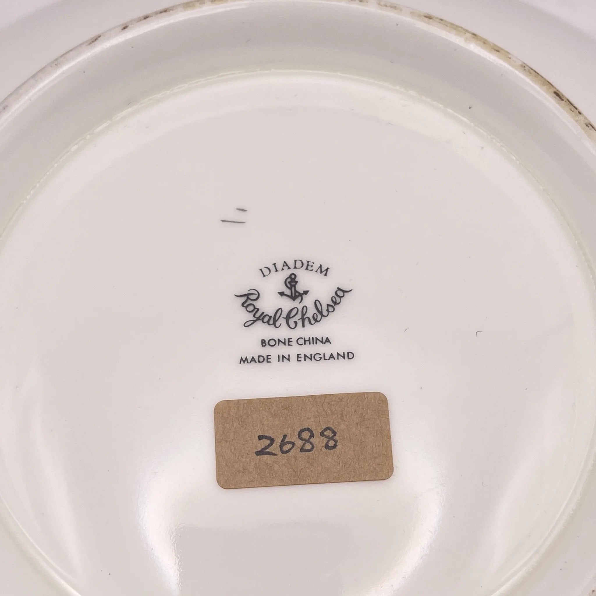 【アンティーク】 スープチューリン / Royal Chelsea(ロイヤル チェルシー) / Diadem / 1943年~1961年 / Bone China / イギリス