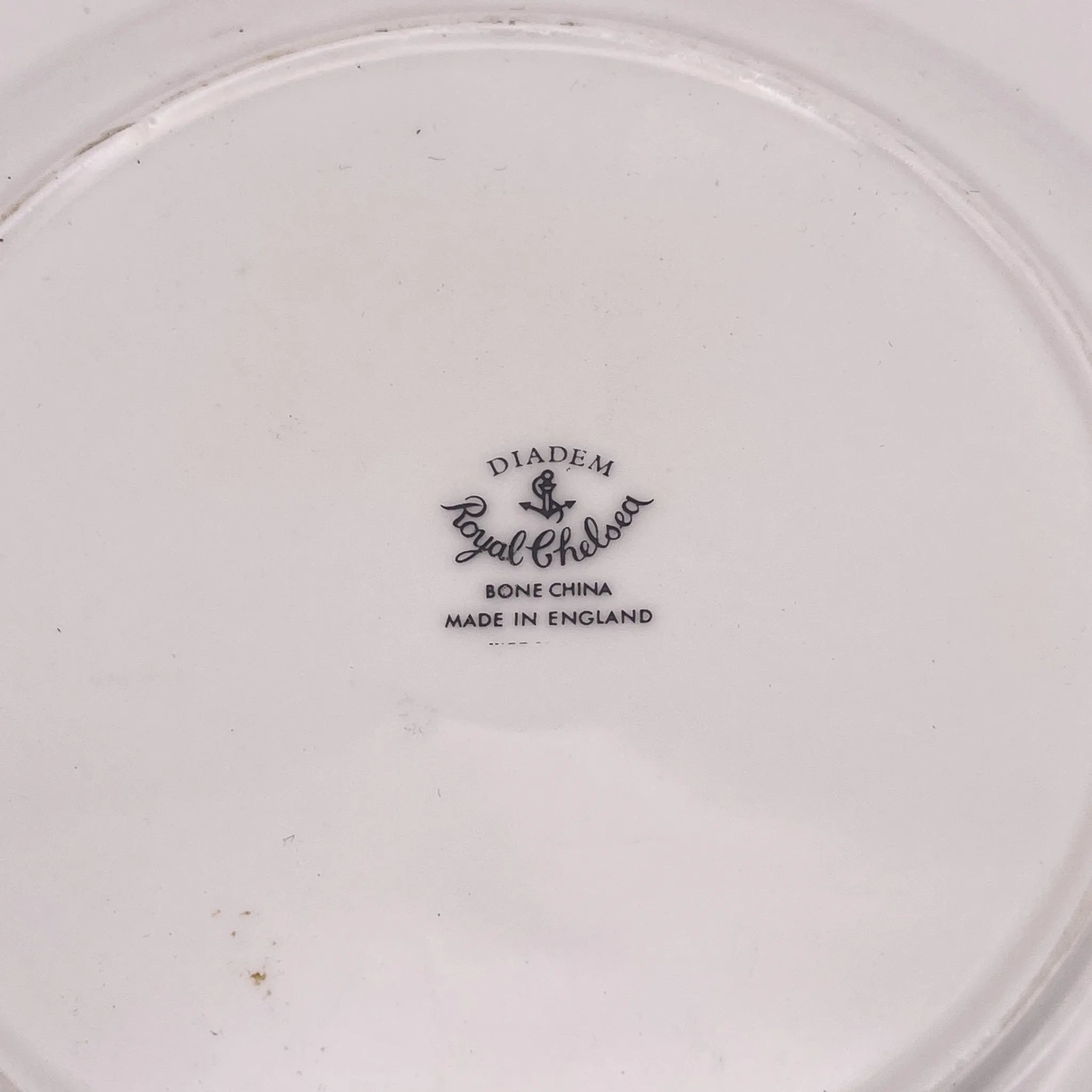 【アンティーク】 プレート(皿) 大 / Royal Chelsea(ロイヤル チェルシー) / Diadem / 1943年~1961年 / Bone China / イギリス