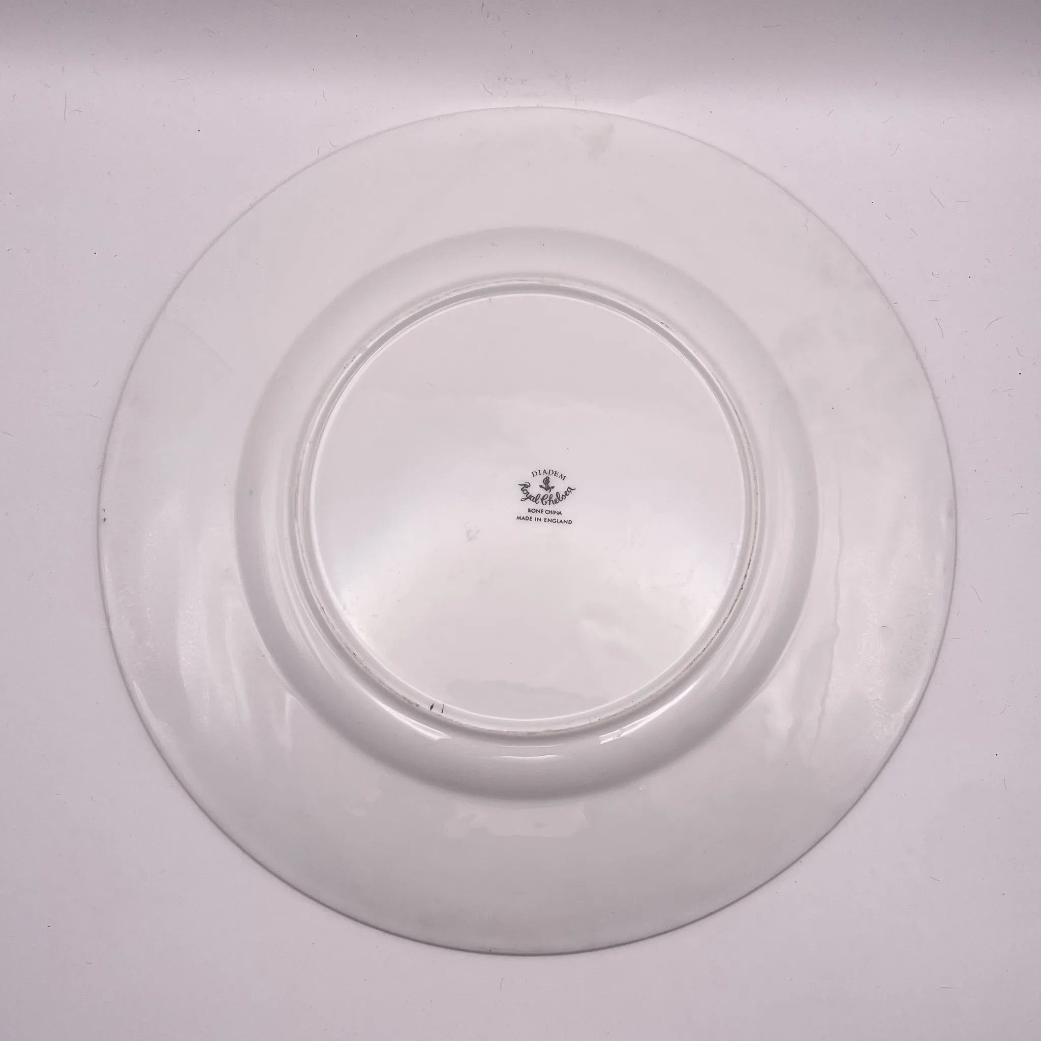 【アンティーク】 プレート(皿) 中 / Royal Chelsea(ロイヤル チェルシー) / Diadem / 1943年~1961年 / Bone China / イギリス