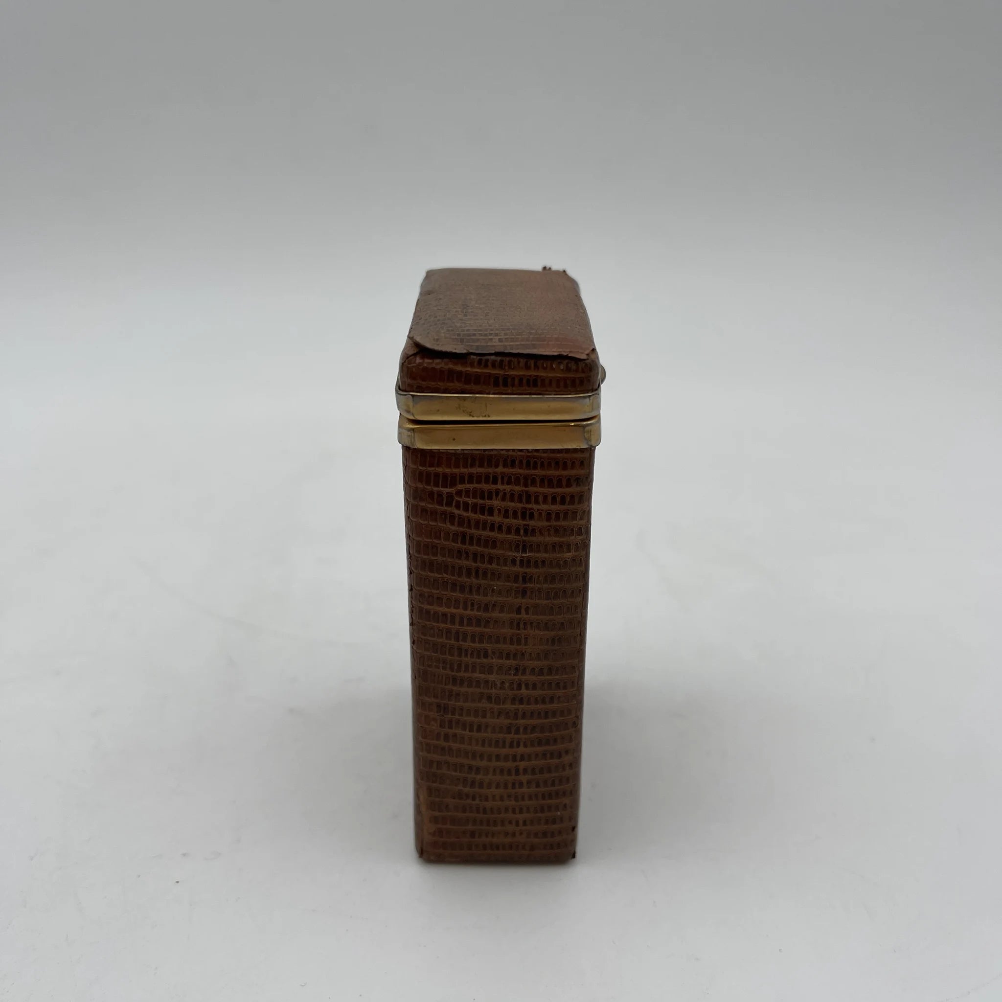 【ビンテージ】 シガレットケース / 推定20C中期 / 本革 / イギリス