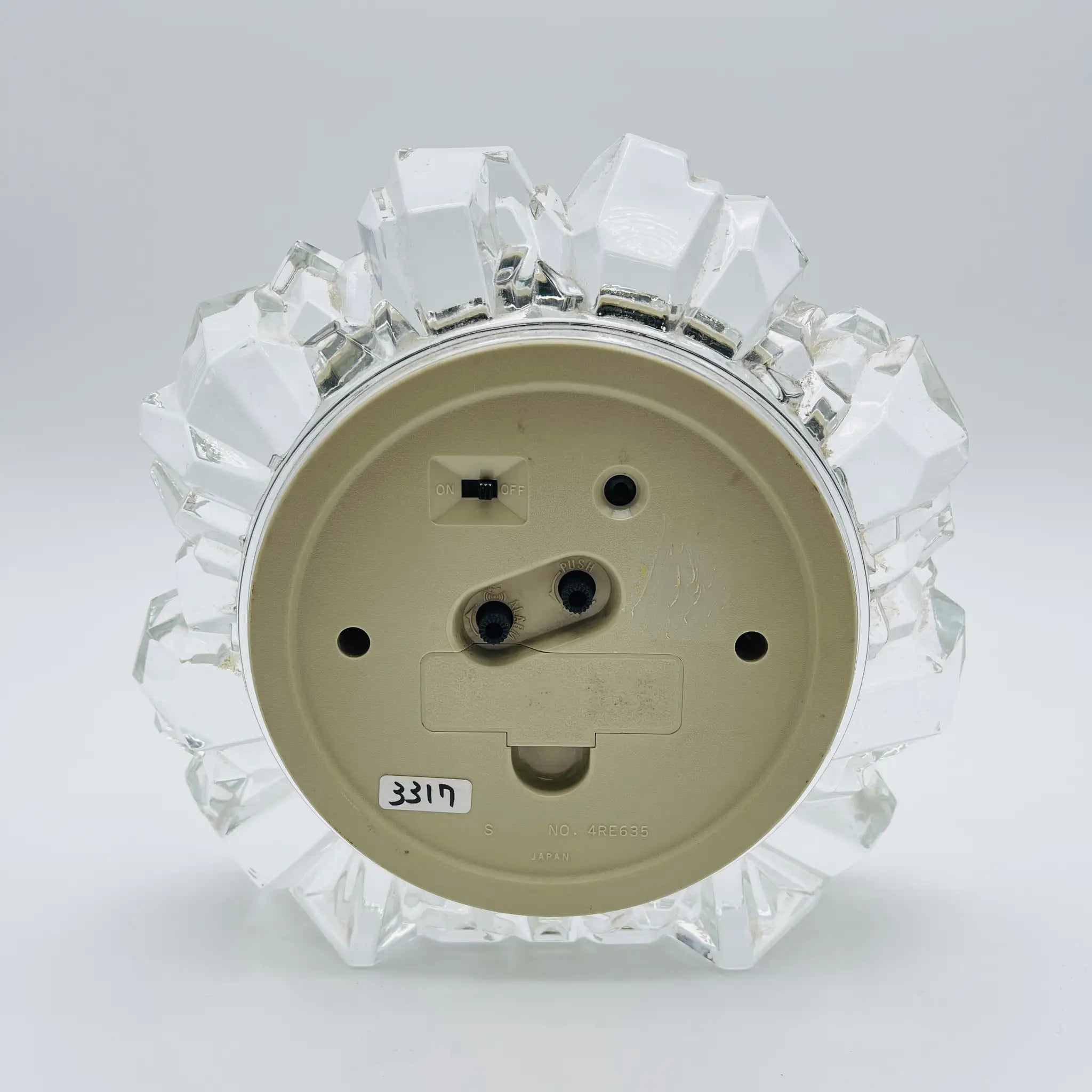 【リユース】 置き時計 / CITIZEN(シチズン) / 4RE635 / 1970年代後半から1980年代 / 日本 / クオーツ式置き時計