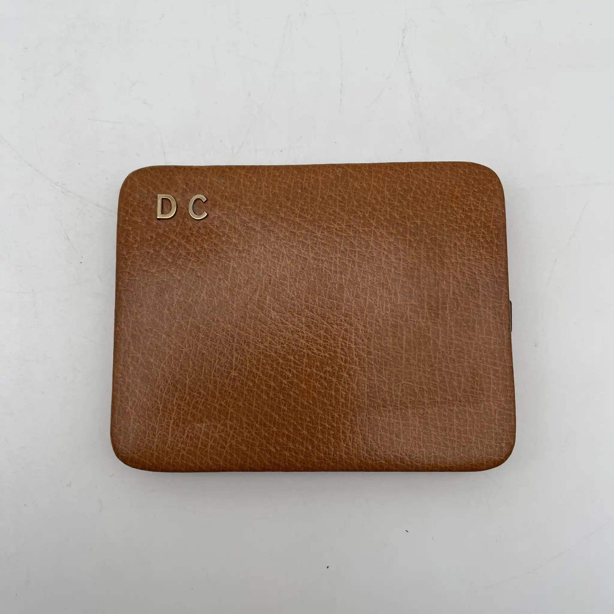 【复古】香烟盒/ Mappin & Webb (Mappin & Webb) /“Almeo”Case /估计20c中期/真皮/英国