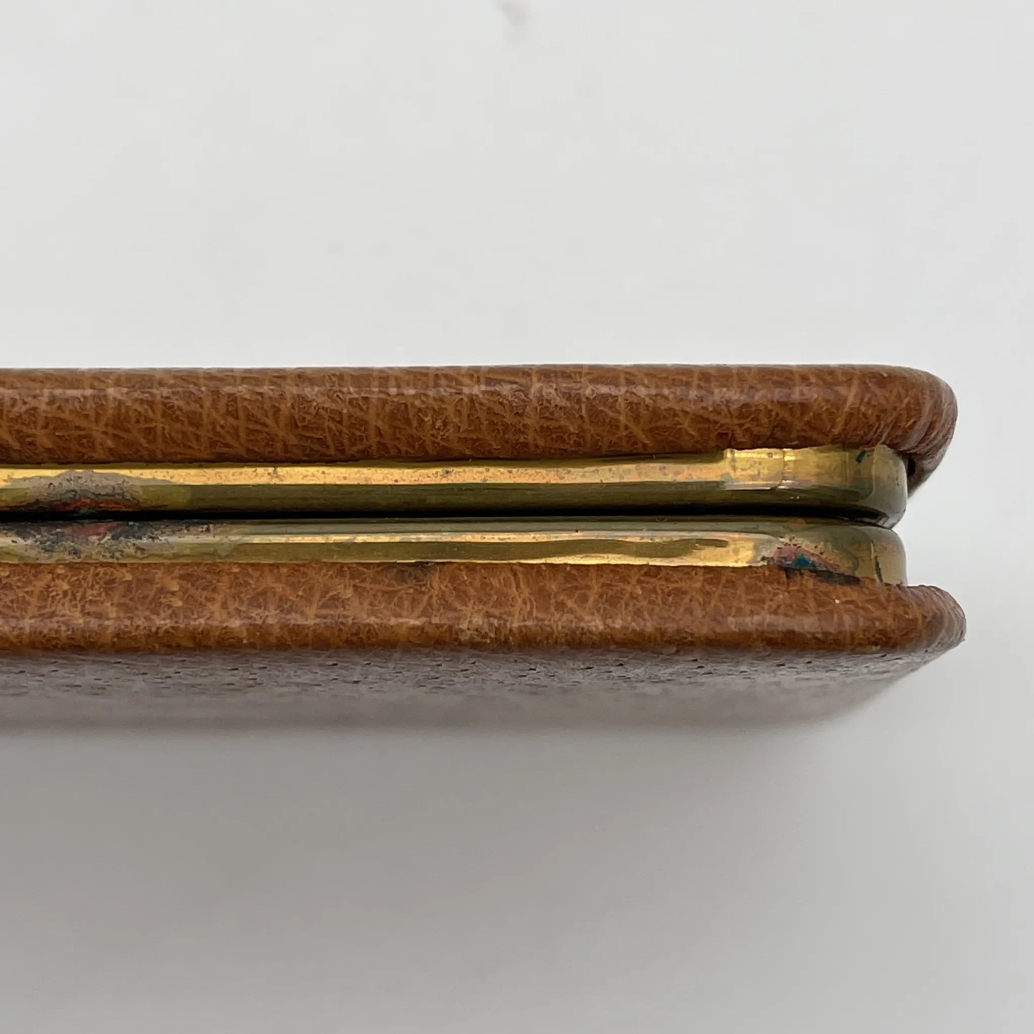 【复古】香烟盒/ Mappin & Webb (Mappin & Webb) /“Almeo”Case /估计20c中期/真皮/英国