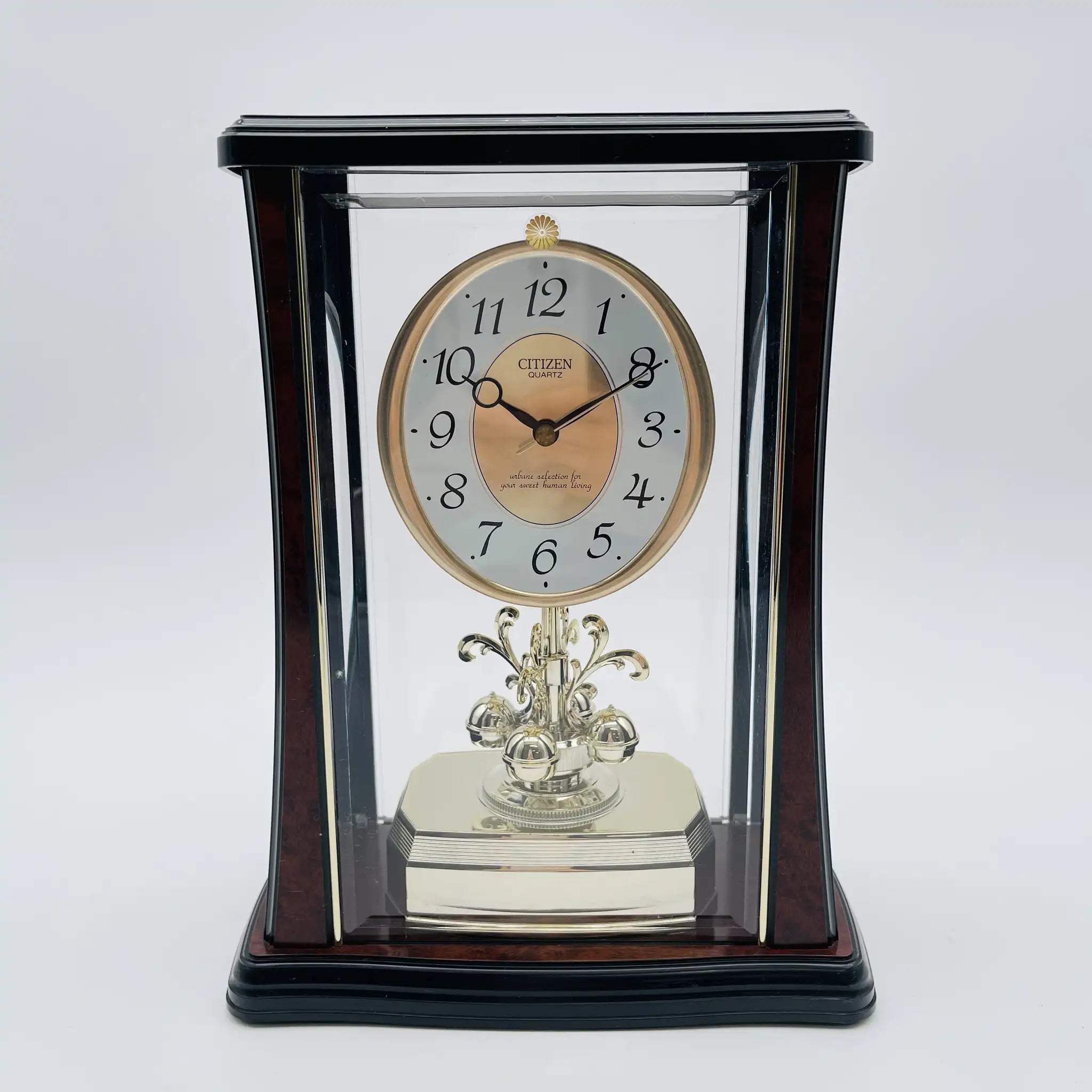 【リユース】 置き時計 / CITIZEN(シチズン) / 4SG629 ジェラール (Gerard) / 1980年代から1990年代 / 日本 / クオーツ式置き時計
