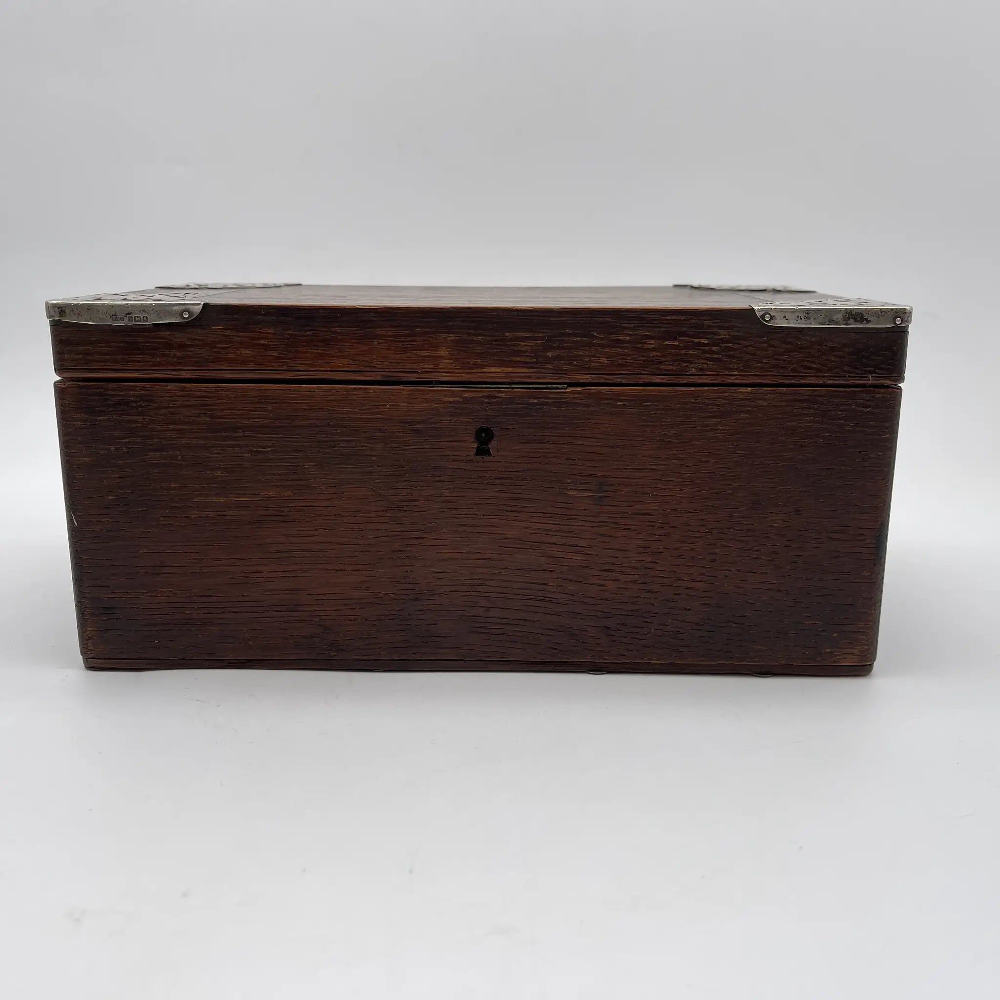 【古董】装饰盒(小件盒)/ 1900s /橡木/英国/霍尔马克