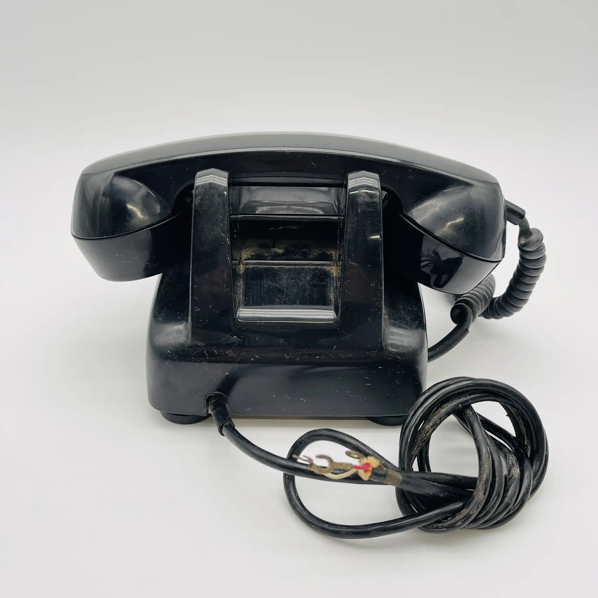 【リユース】 黒電話 / 日本電信電話公社 / 600-A2 / 1980年代 / 日本 / 回転ダイヤル式