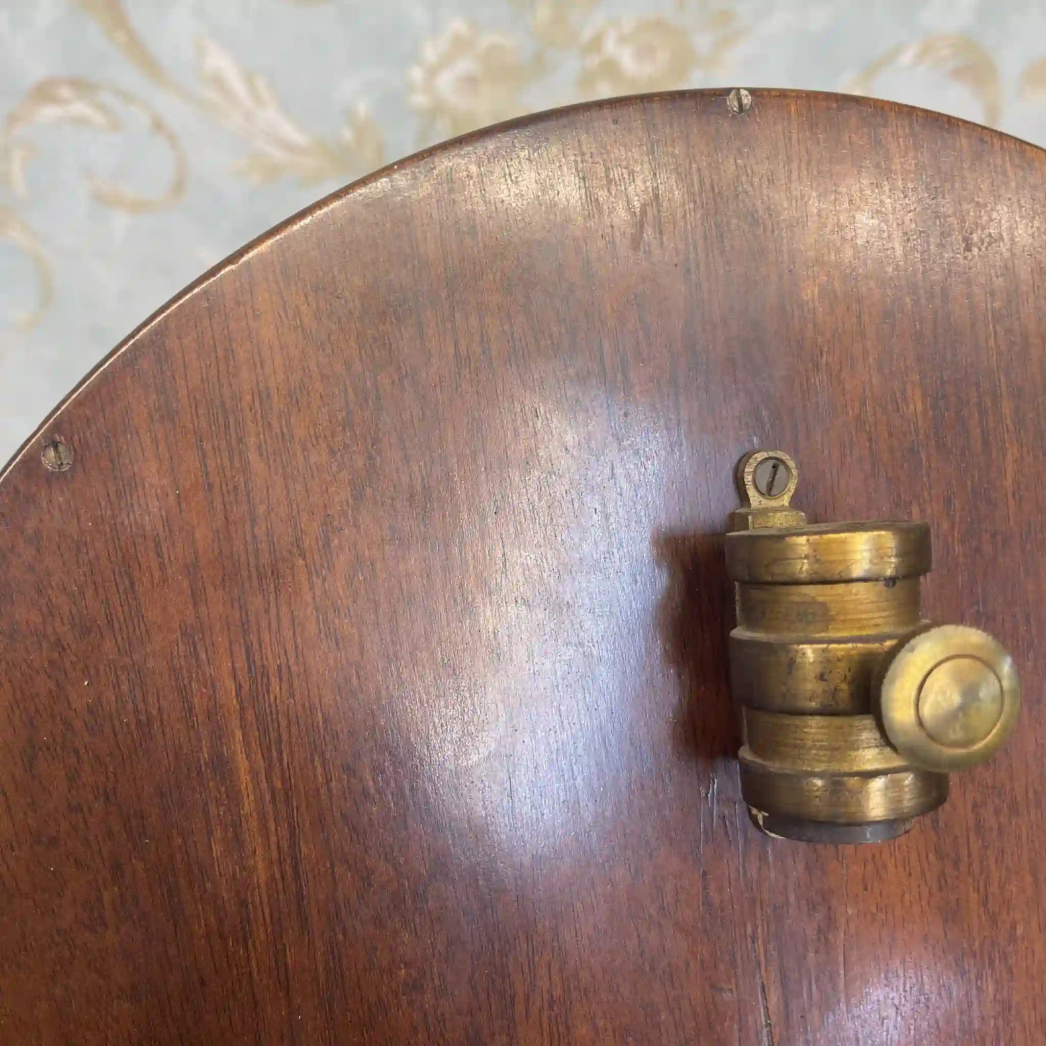 【アンティーク】 ポールスクリーン / 20世紀前後 / イギリス / トライポッド,ニードルポイント,旋盤細工