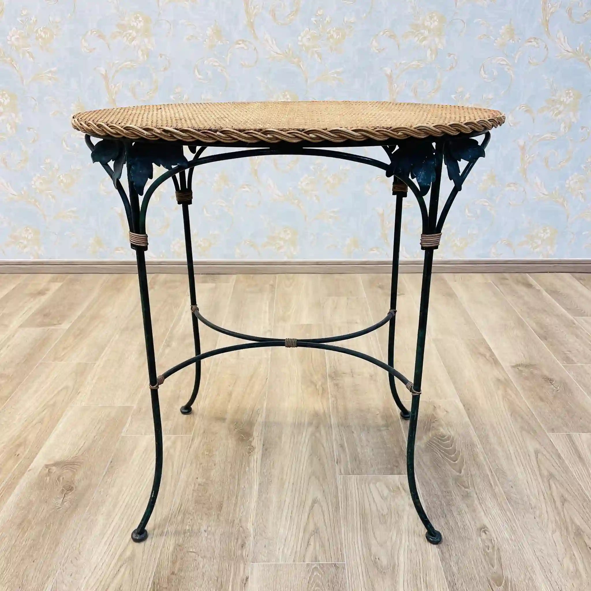 【リユース】 ガーデンテーブル / ラタン