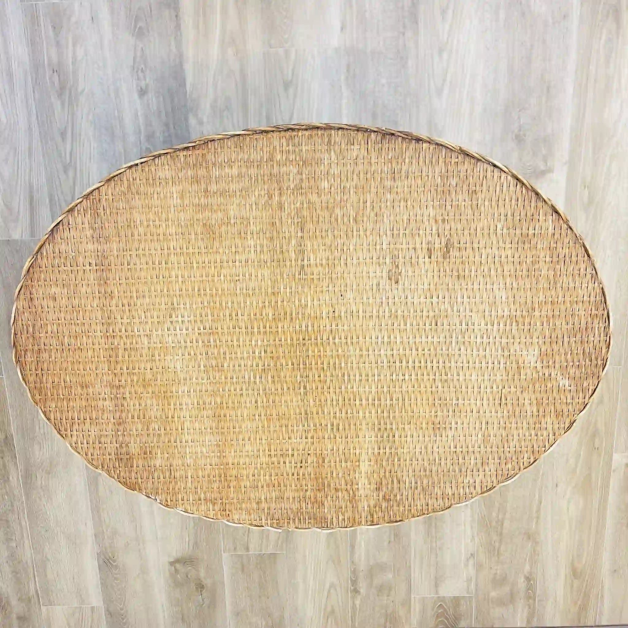 【リユース】 ガーデンテーブル / ラタン