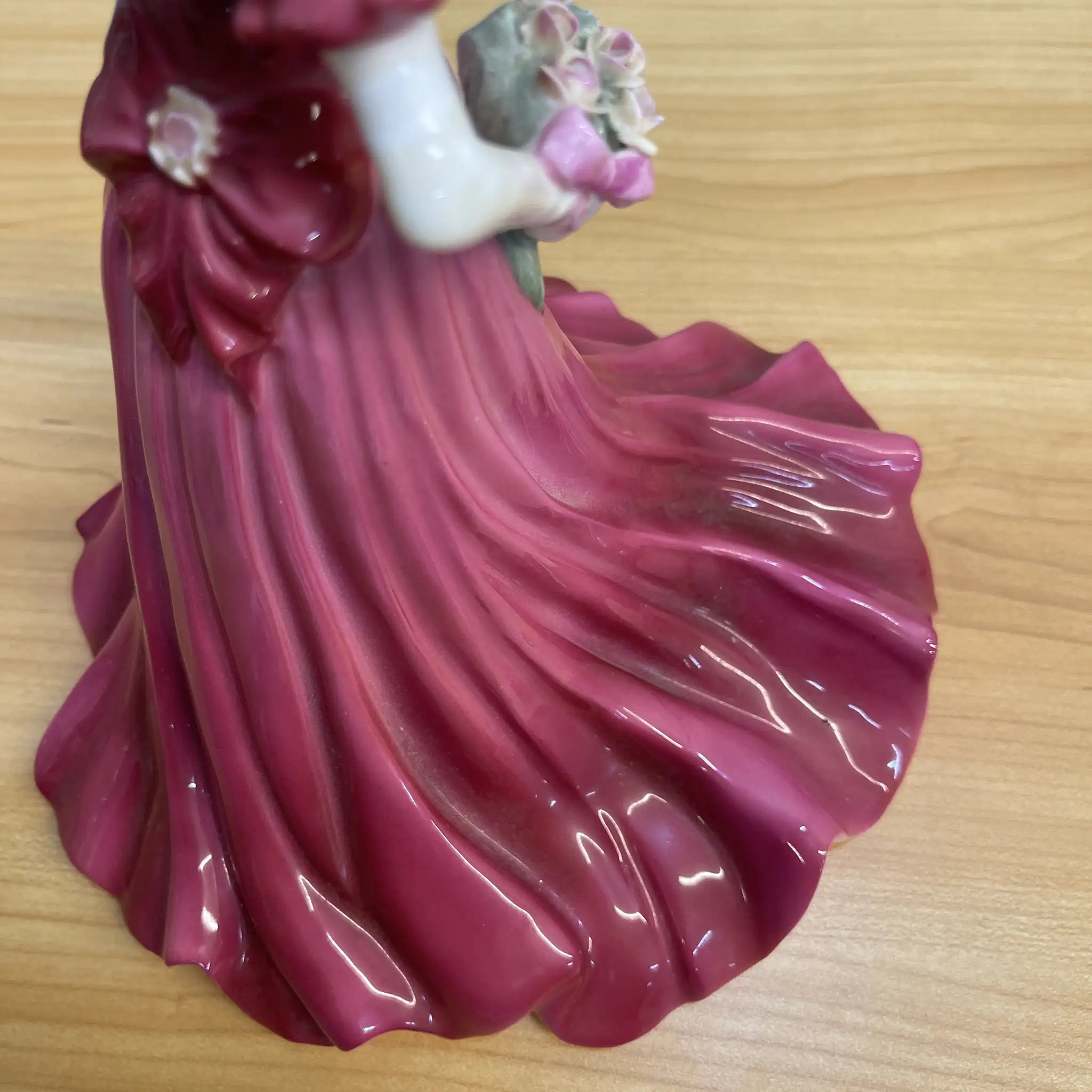 【リユース】 フィギュリン (陶磁器人形) / Coalport / Ladies of Fashion / Jenny / 推定2000前後 / Bone China / イギリス / Jack Glynn, ハンドペイント