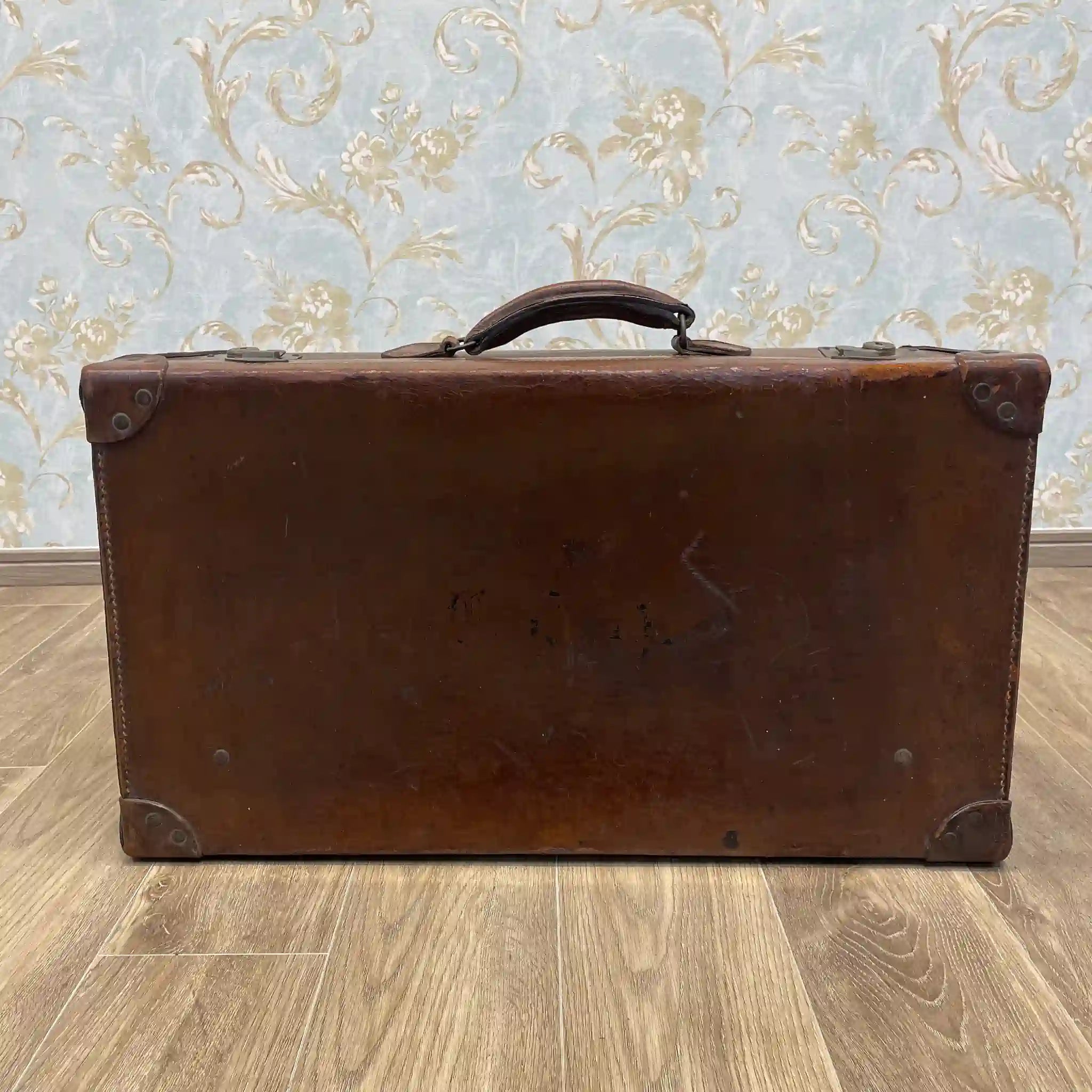 【アンティーク】 トランク(スーツケース) / 本革 / イギリス