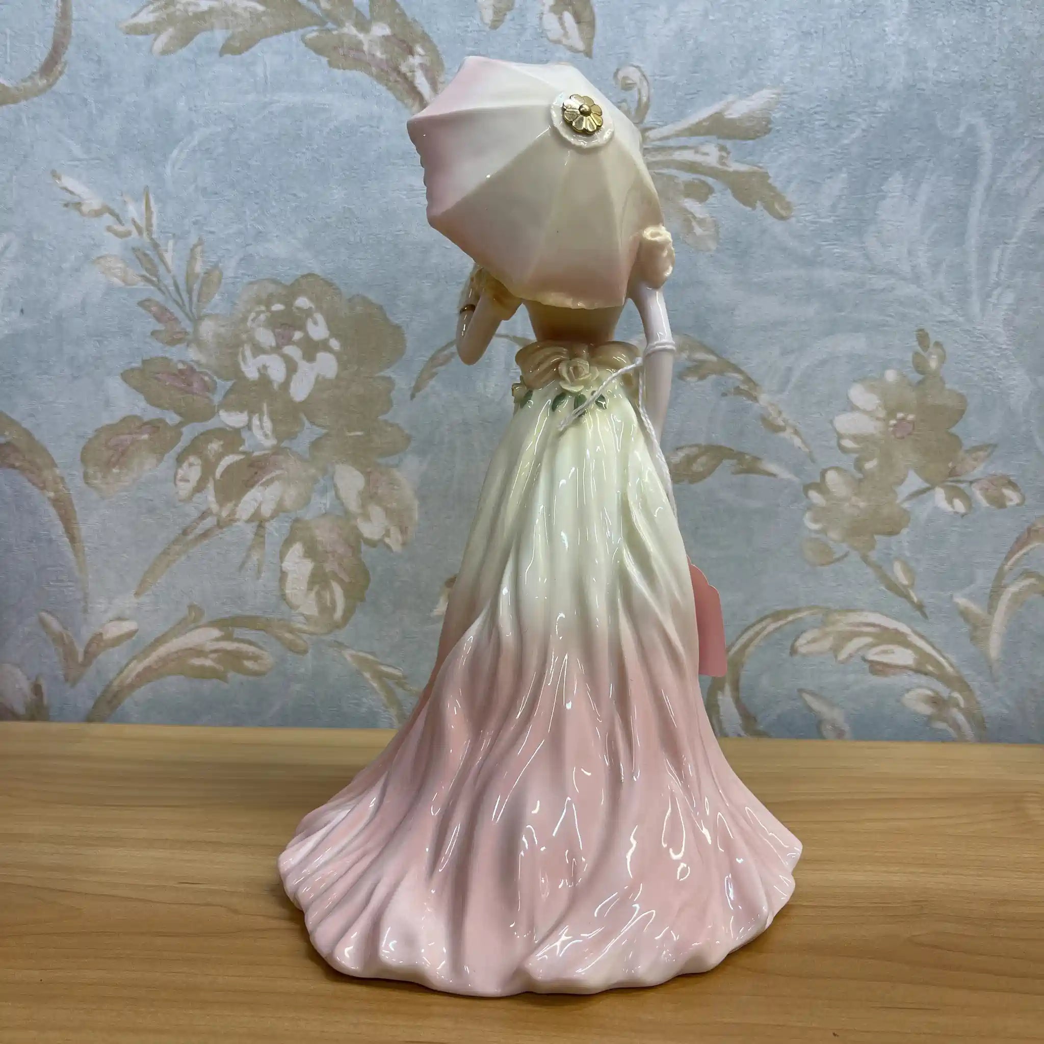 【リユース】 フィギュリン (陶磁器人形) / Coalport / Ladies of Fashion / Vicky / 推定2000前後 / Bone China / イギリス / Jack Glynn, ハンドペイント