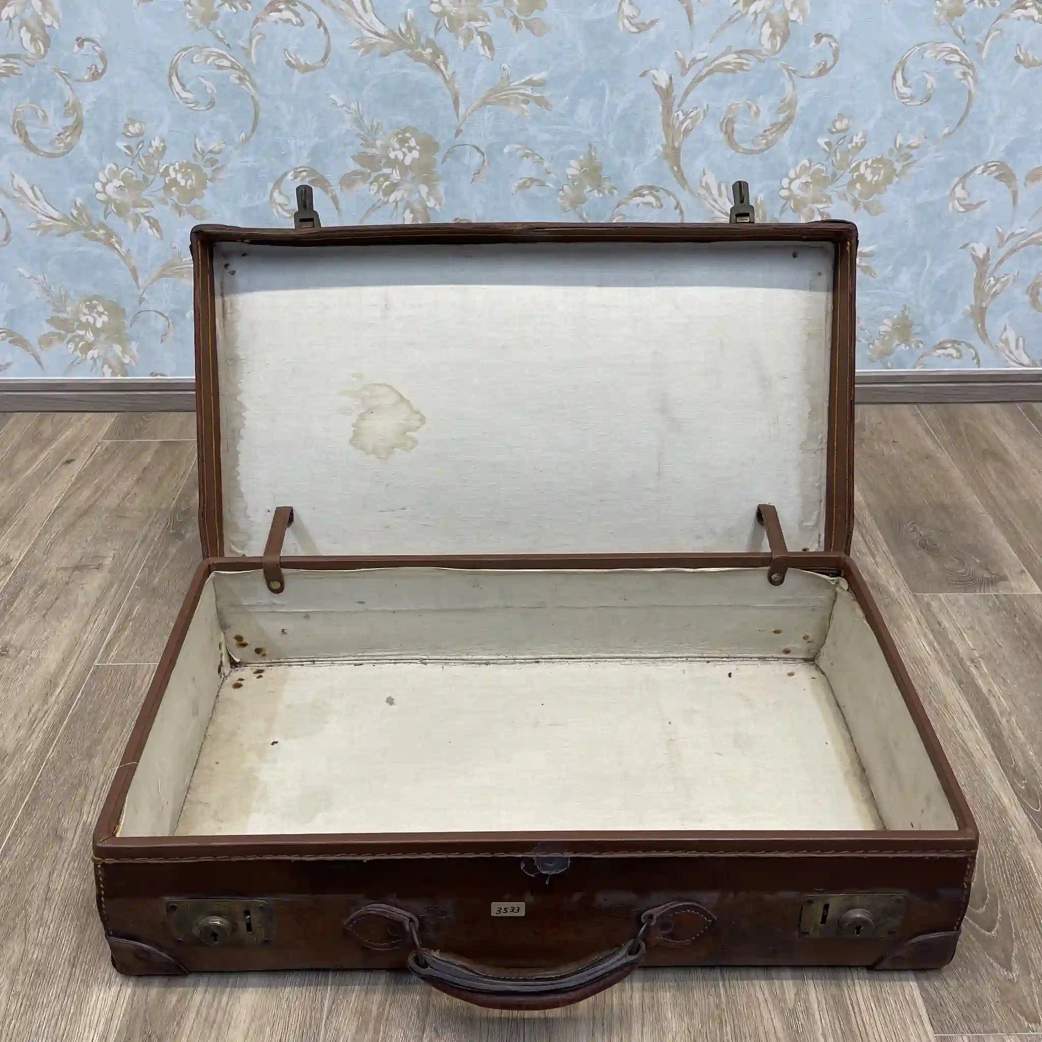 【アンティーク】 トランク(スーツケース) / 本革 / イギリス