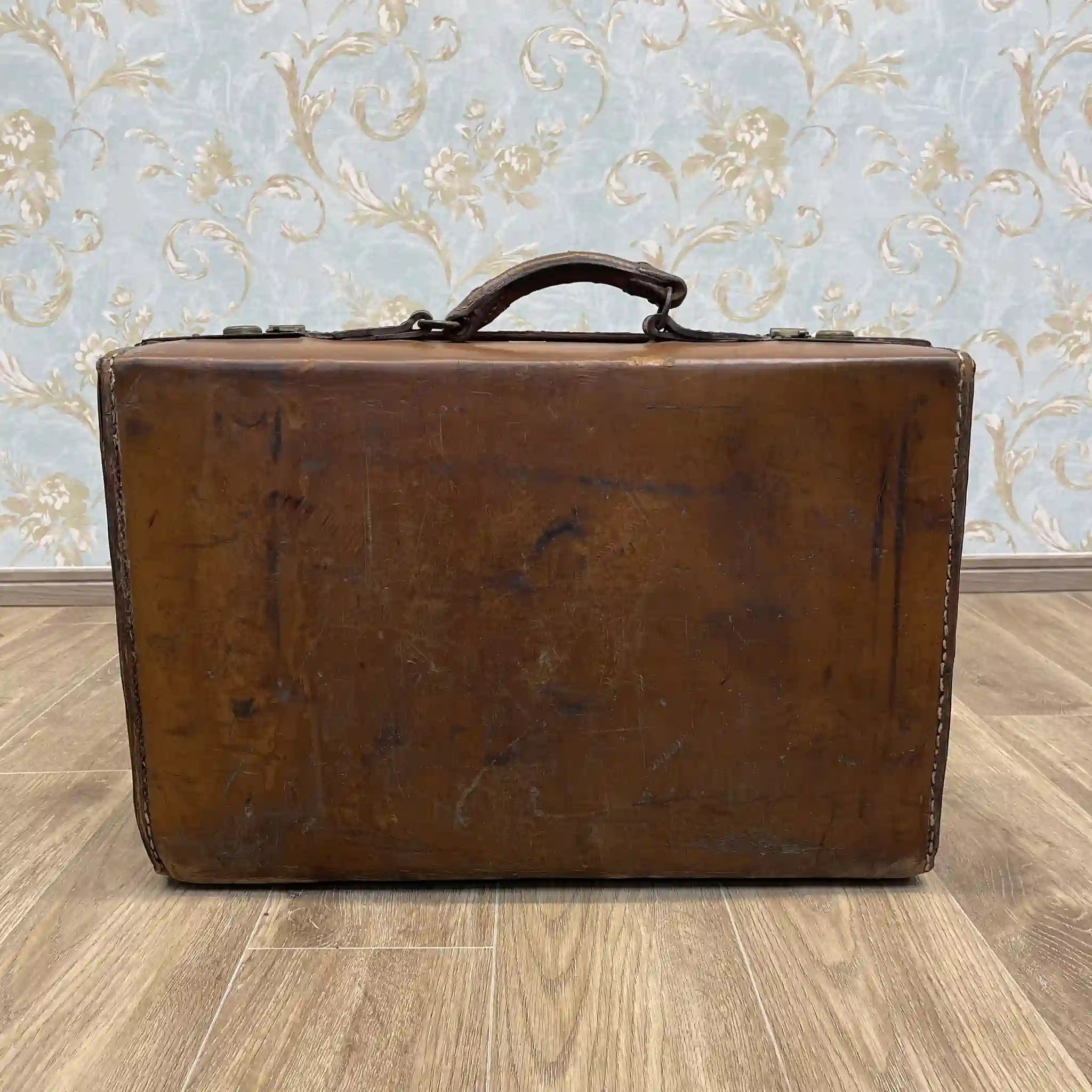 【アンティーク】 トランク(スーツケース) / 1920〜1940年代 / 本革 / イギリス
