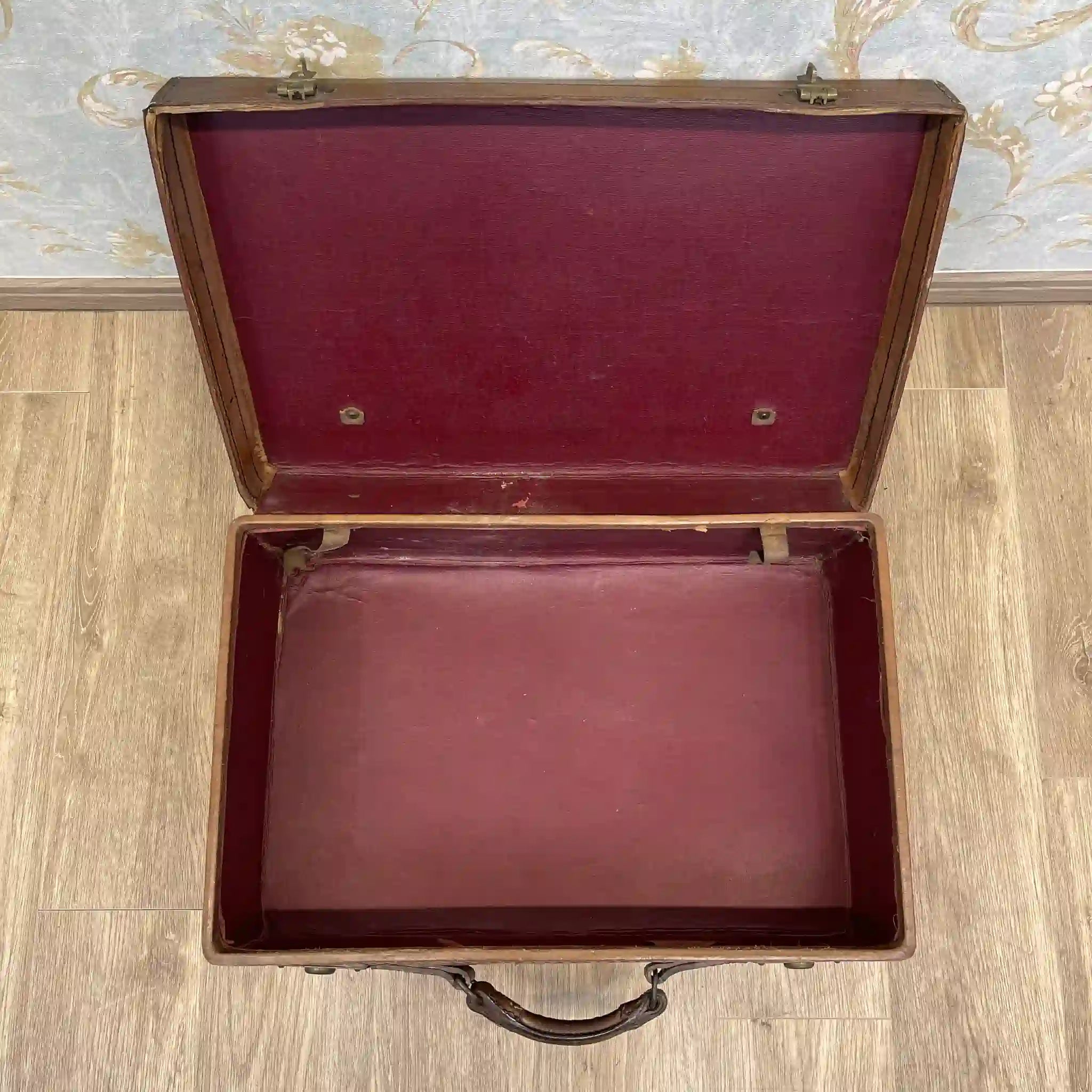 【アンティーク】 トランク(スーツケース) / 1920〜1940年代 / 本革 / イギリス